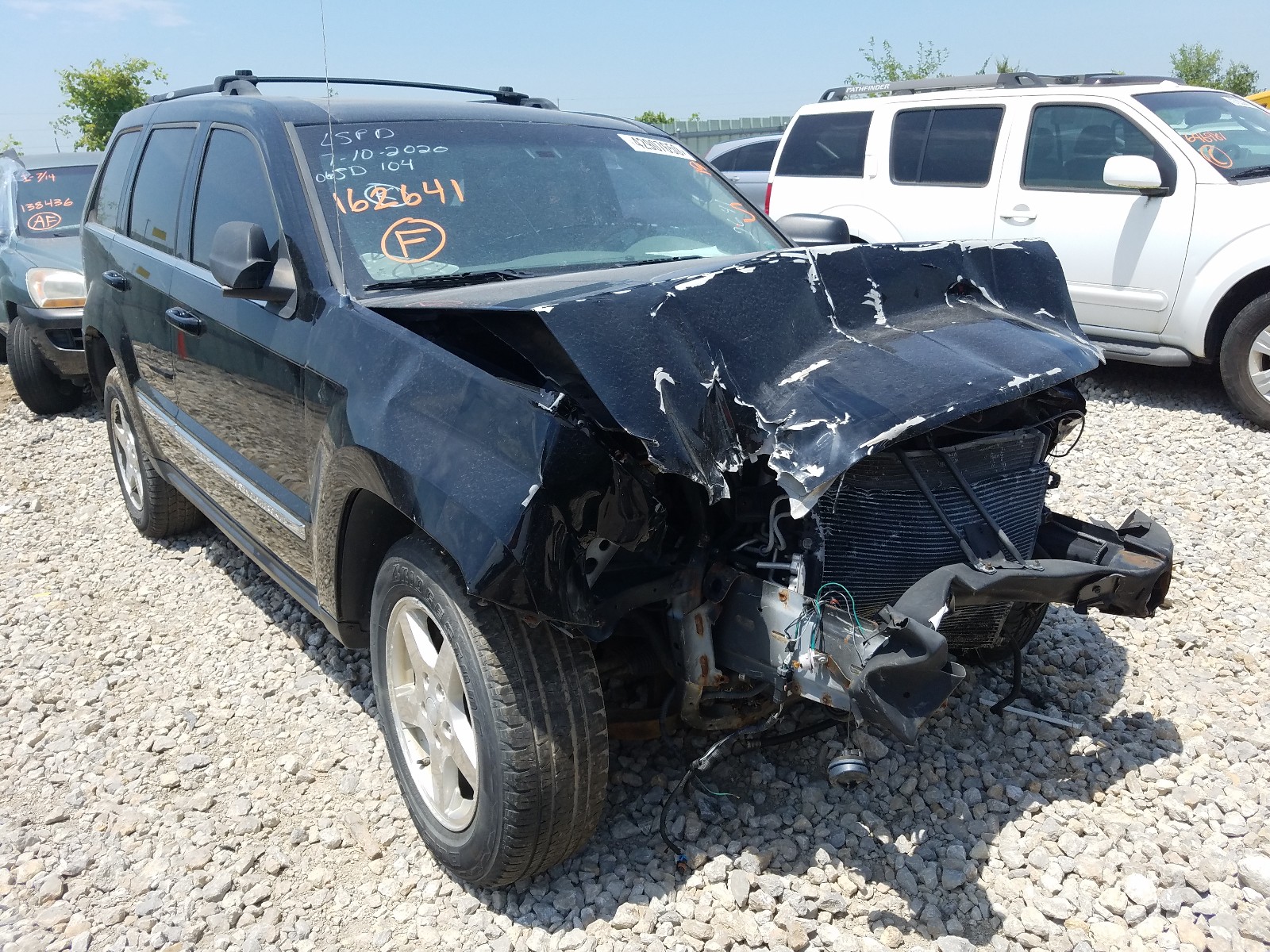 JEEP GRAND CHER 2006 with VIN 1J4HR58N26C162641 - Photo from auction