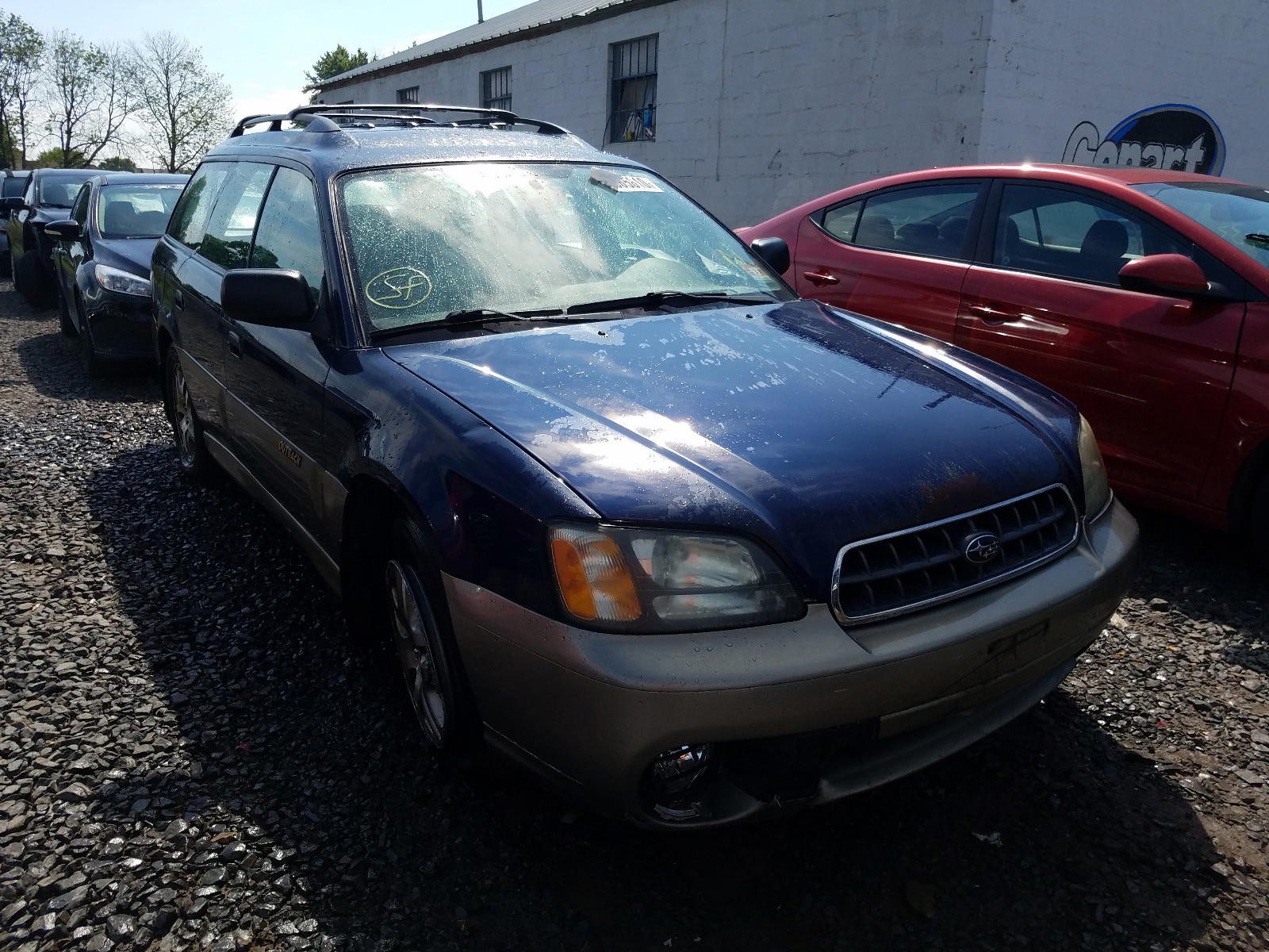 SUBARU LEGACY OUT 2003 with VIN 4S3BH675937650978 - Photo from auction