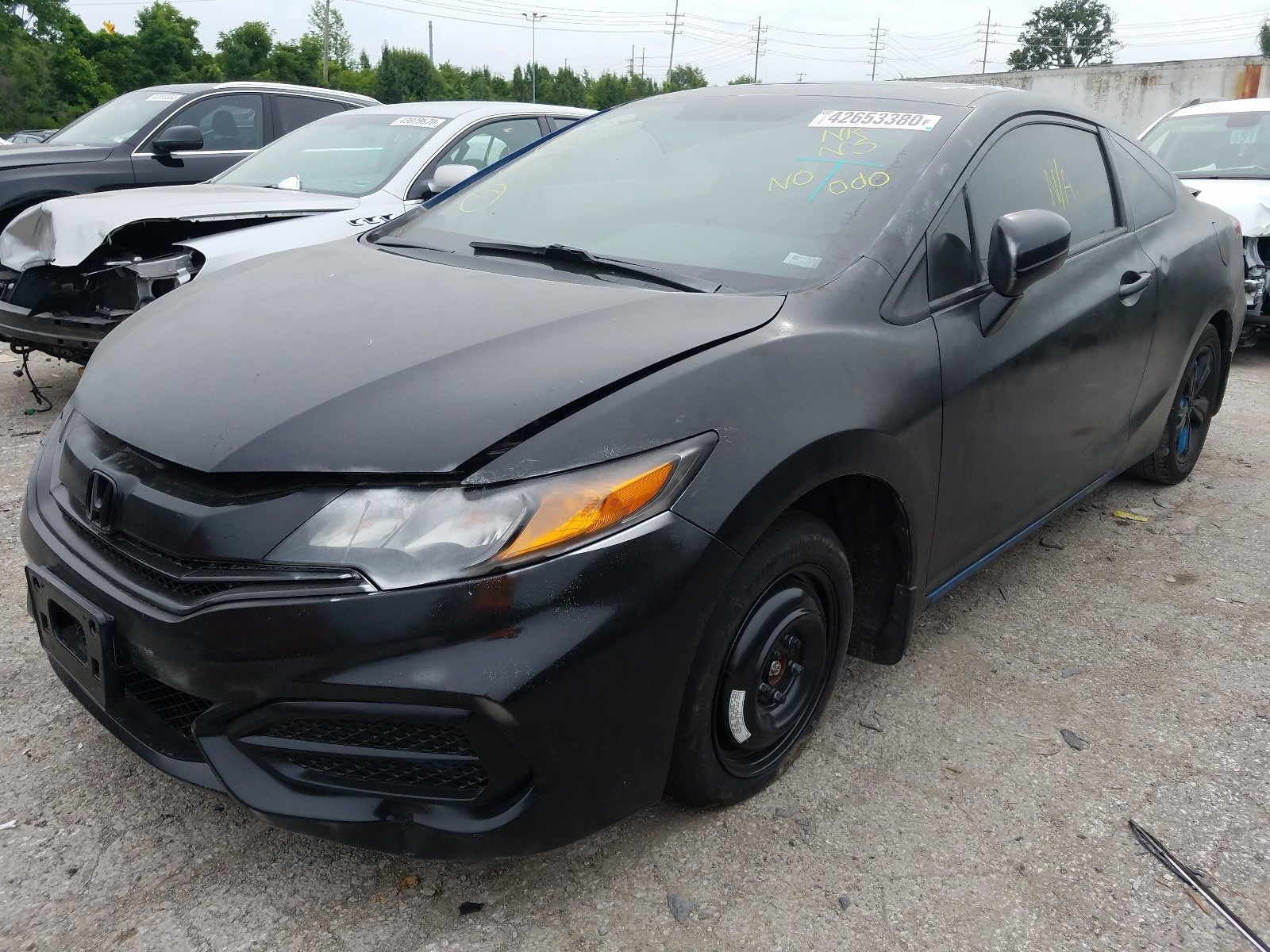 Photo 2 from auction – 2015 HONDA CIVIC EX with VIN 2HGFG3B86FH514127