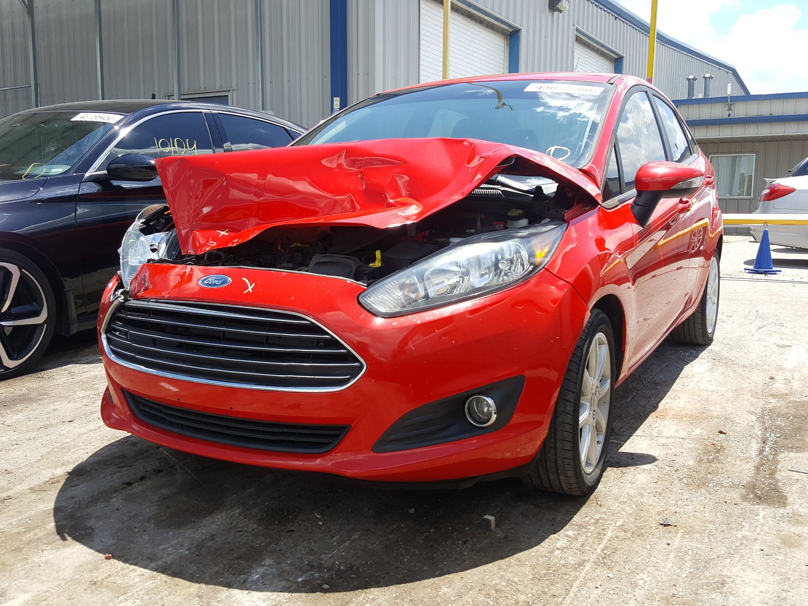 Photo 2 from auction – 2015 FORD FIESTA SE with VIN 3FADP4BJ2FM205874