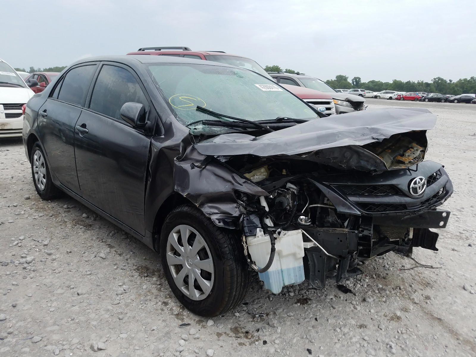 TOYOTA COROLLA BA 2011 with VIN 2T1BU4EEXBC707334 - Photo from auction
