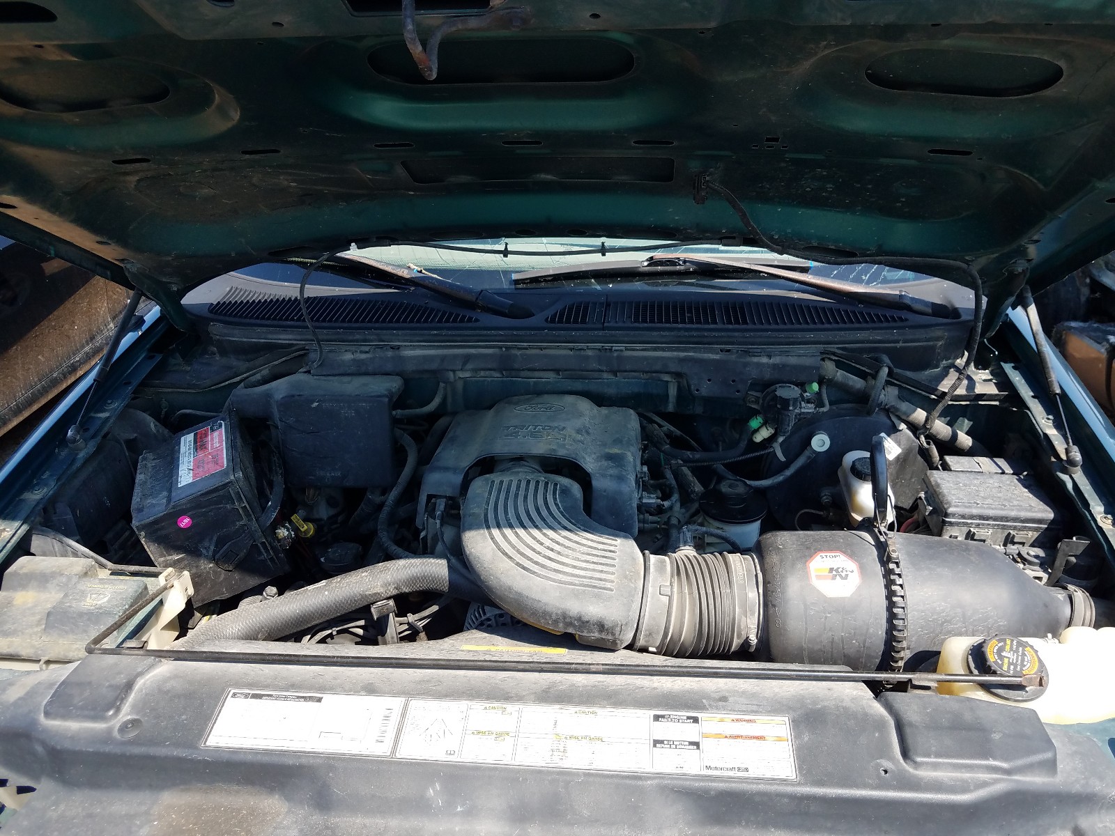 Photo 7 from auction – 1997 FORD F150 with VIN 1FTDX1762VNB21345