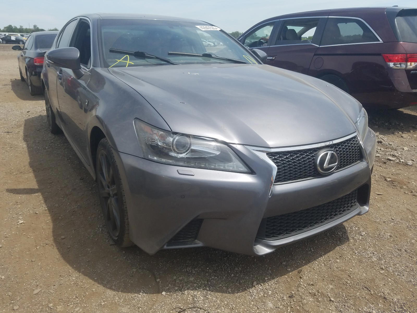 LEXUS GS 350 2015 with VIN JTHCE1BL6FA002493 - Photo from auction