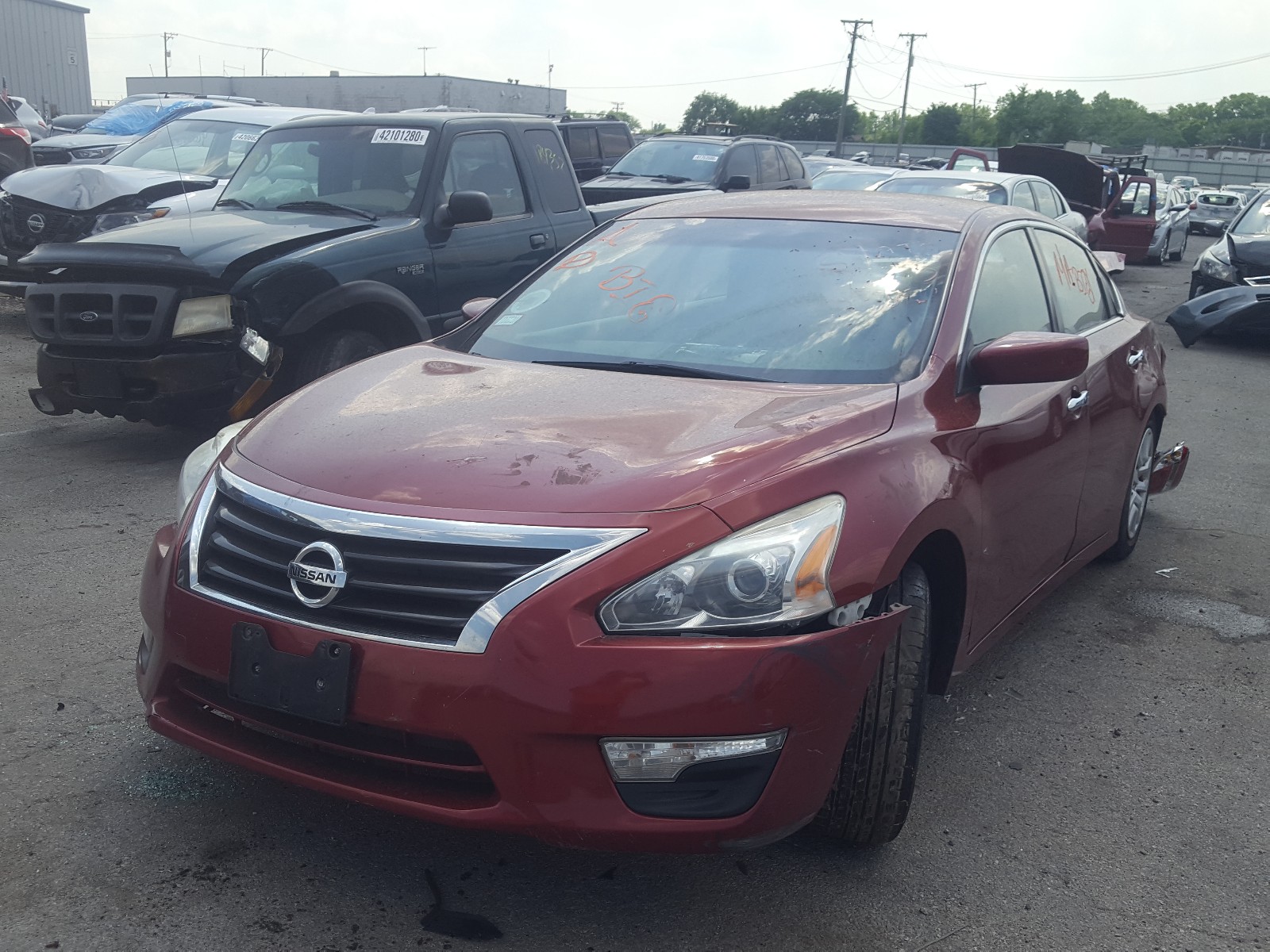 Photo 2 from auction – 2014 NISSAN ALTIMA 2.5 with VIN 1N4AL3AP8EN351621