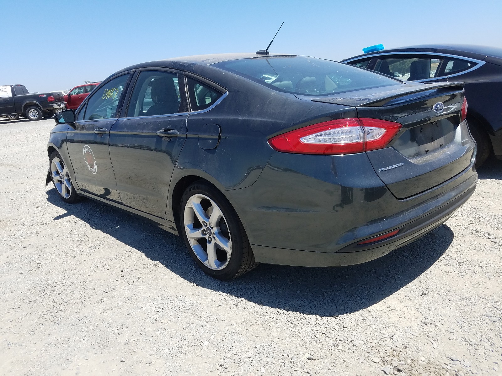Photo 3 from auction – 2016 FORD FUSION S with VIN 3FA6P0G73GR166411