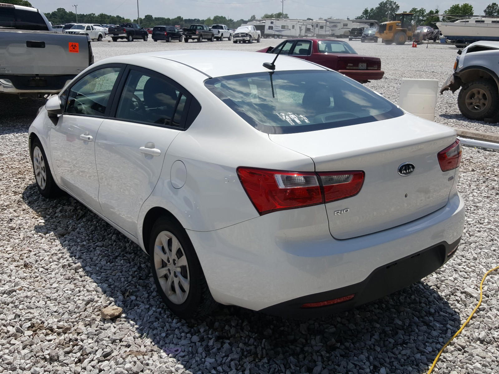 Photo 3 from auction – 2012 KIA RIO LX with VIN KNADM4A38C6075971