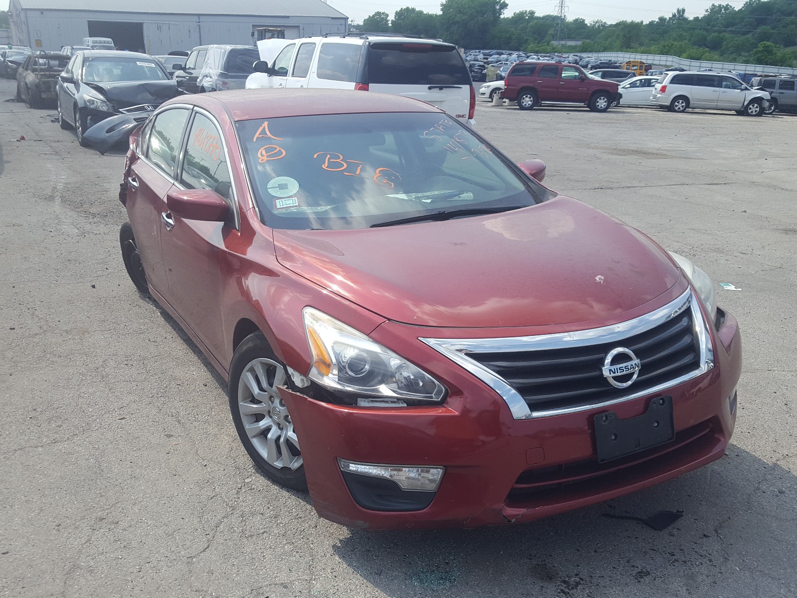 Photo 1 from auction – 2014 NISSAN ALTIMA 2.5 with VIN 1N4AL3AP8EN351621