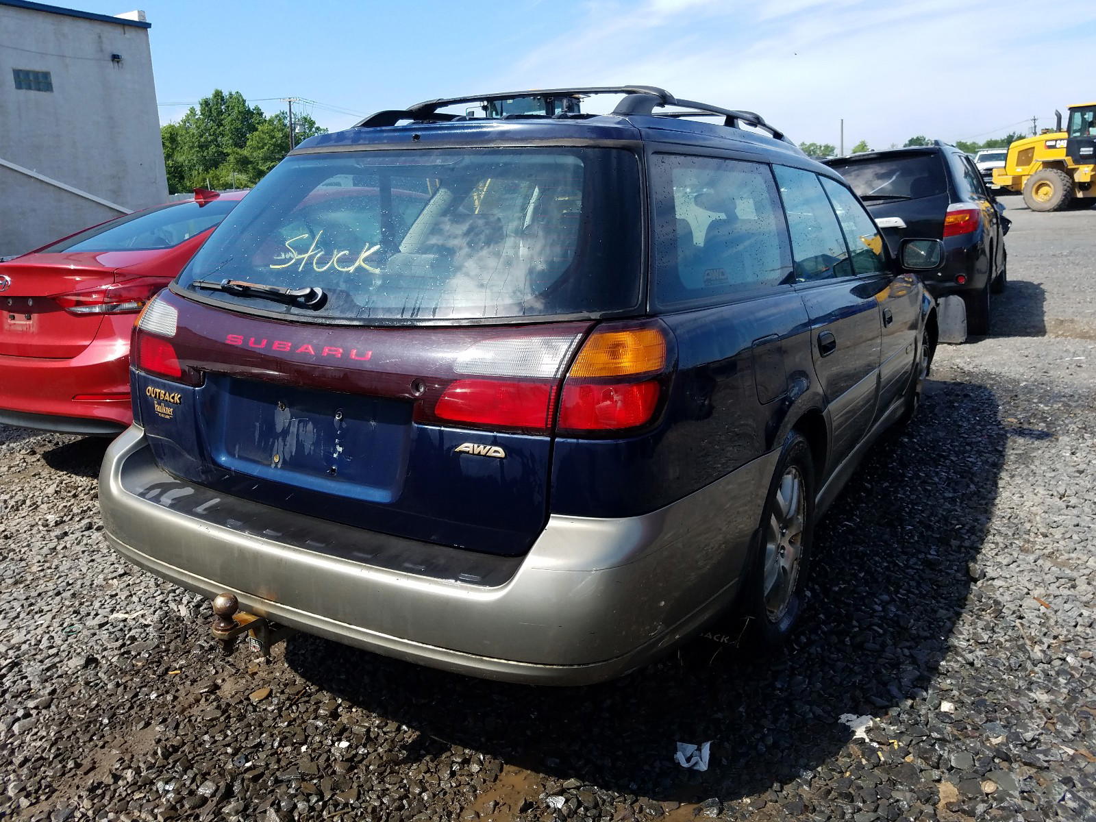 Photo 4 from auction – 2003 SUBARU LEGACY OUT with VIN 4S3BH675937650978
