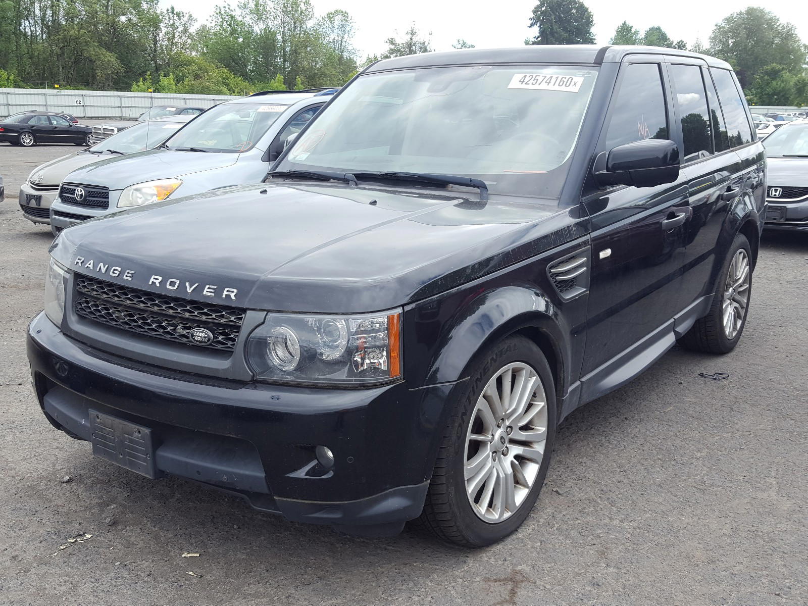 Photo 2 from auction – 2011 LAND ROVER RANGE ROVE with VIN SALSK2D4XBA263596