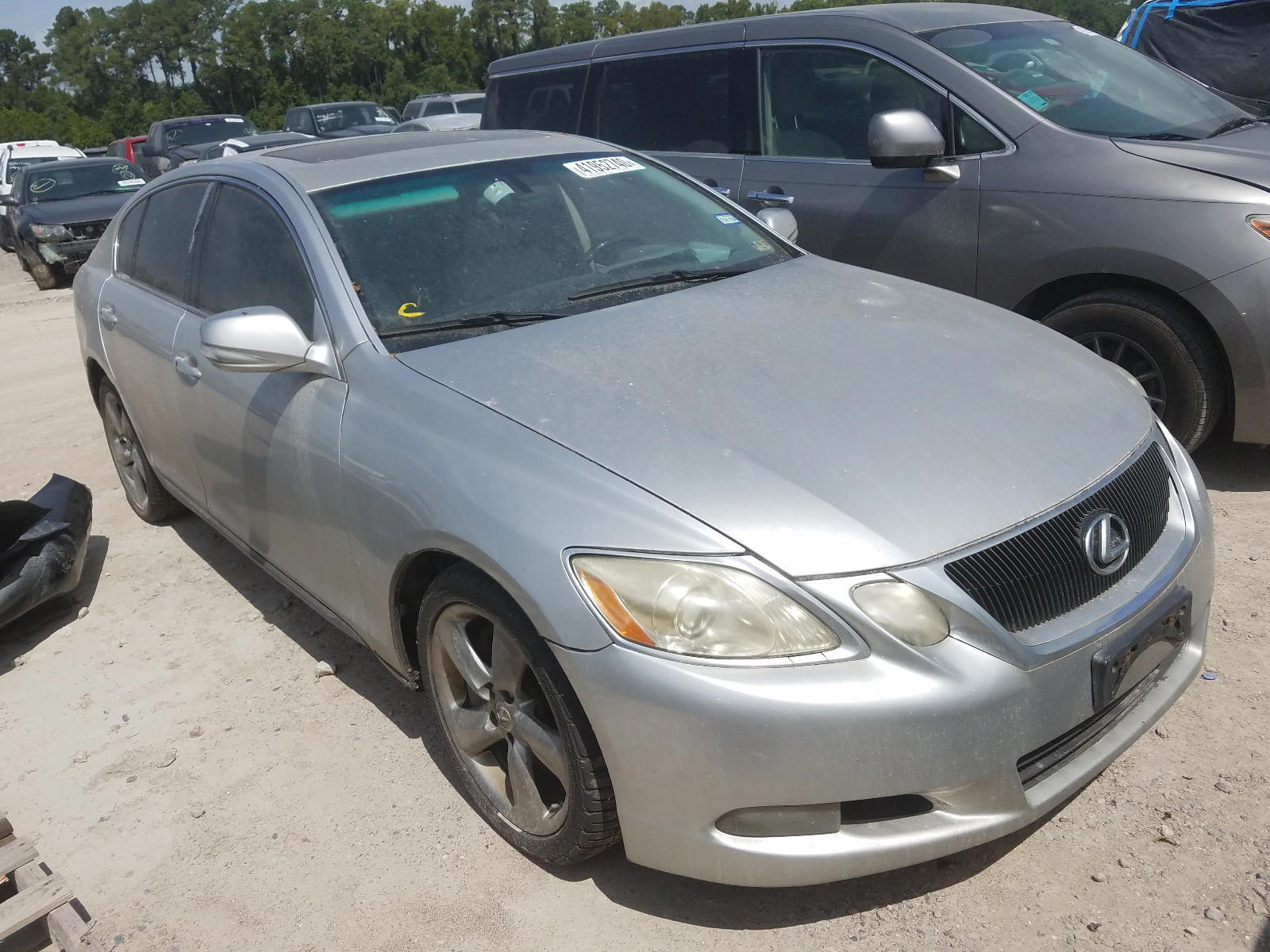 LEXUS GS 350 2008 with VIN JTHBE96S780028380 - Photo from auction