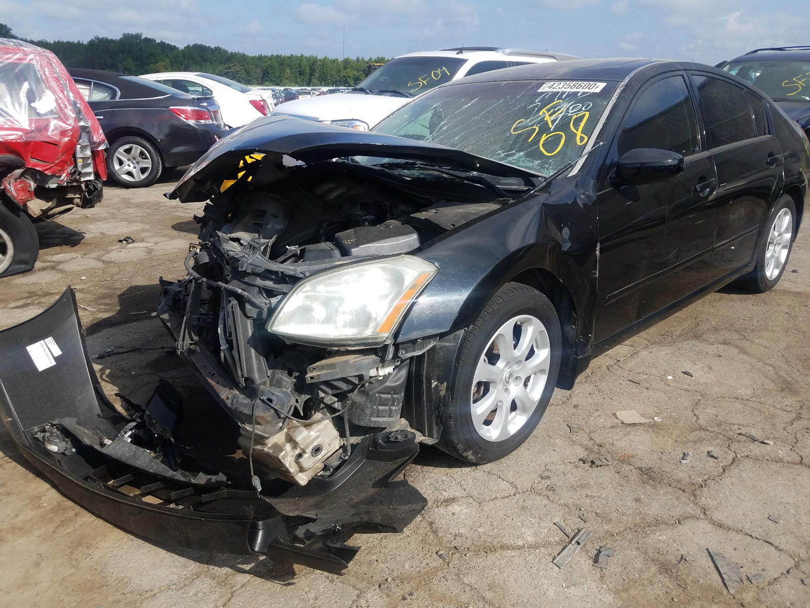 Photo 2 from auction – 2008 NISSAN MAXIMA SE with VIN 1N4BA41E98C828684