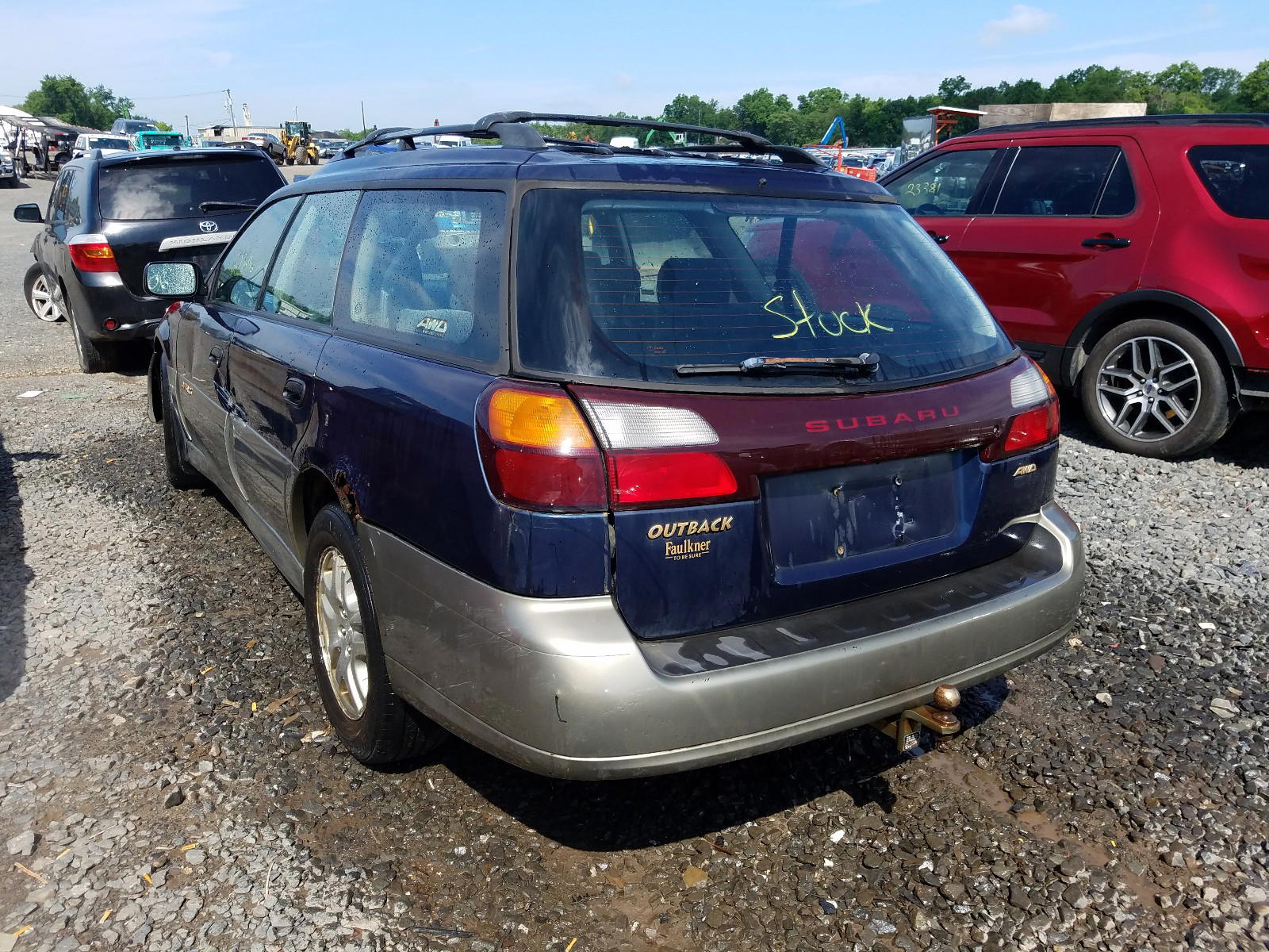 Photo 3 from auction – 2003 SUBARU LEGACY OUT with VIN 4S3BH675937650978