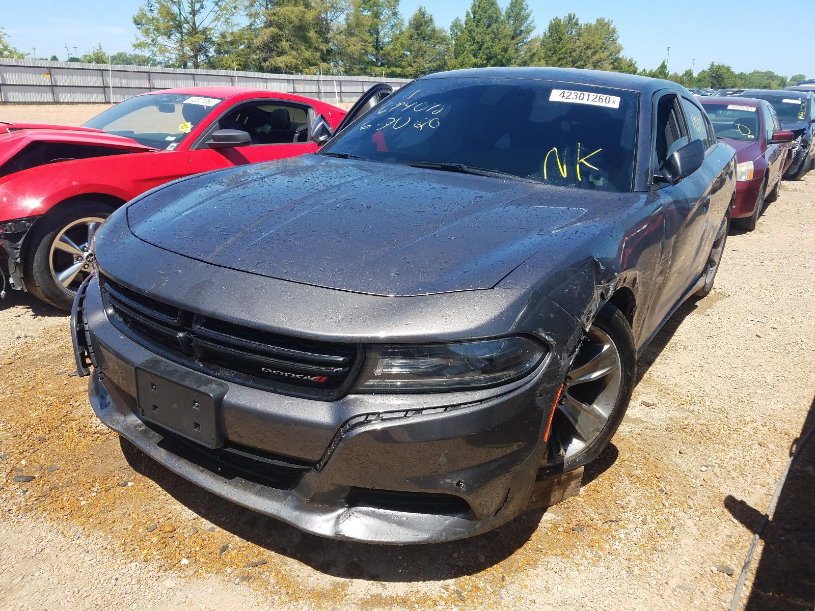 Photo 2 from auction – 2016 DODGE CHARGER SX with VIN 2C3CDXHG2GH339283