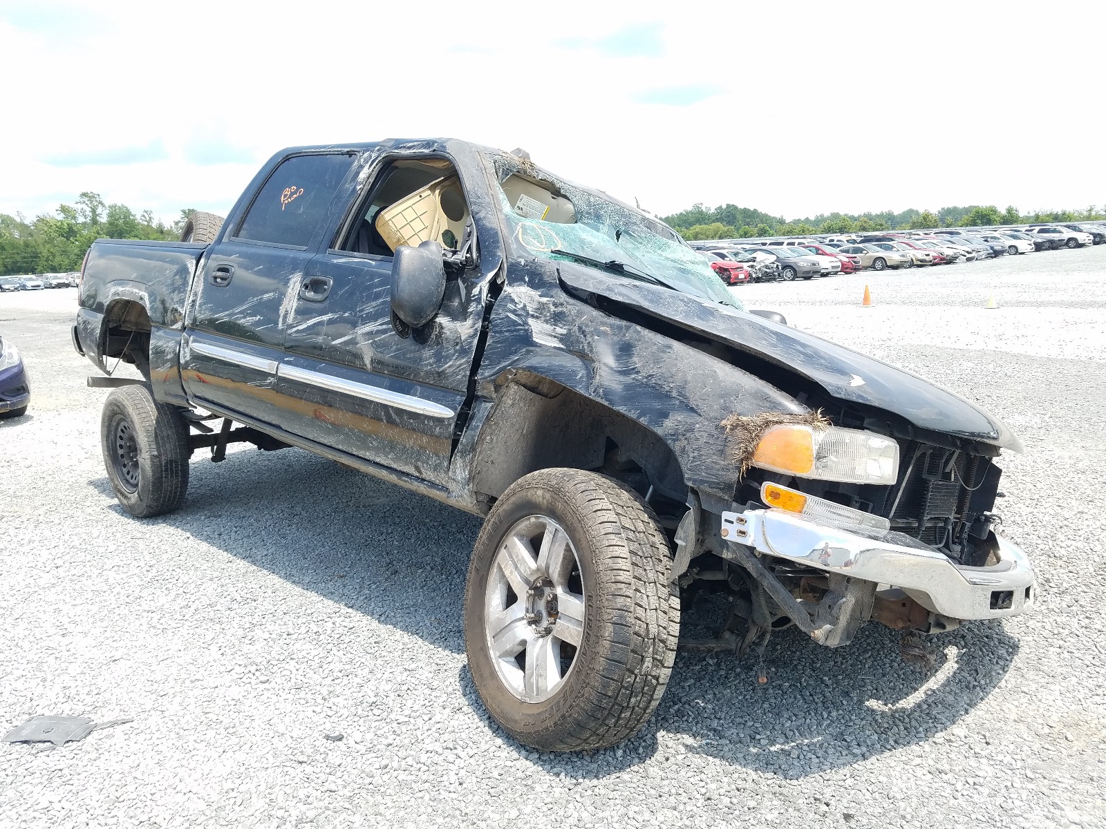GMC NEW SIERRA 2005 with VIN 2GTEK13T051395207 - Photo from auction