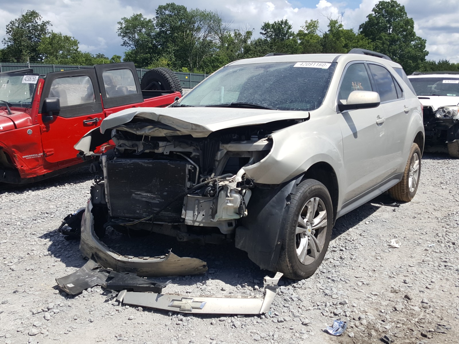 Photo 2 from auction – 2010 CHEVROLET EQUINOX LT with VIN 2CNALDEW5A6409924
