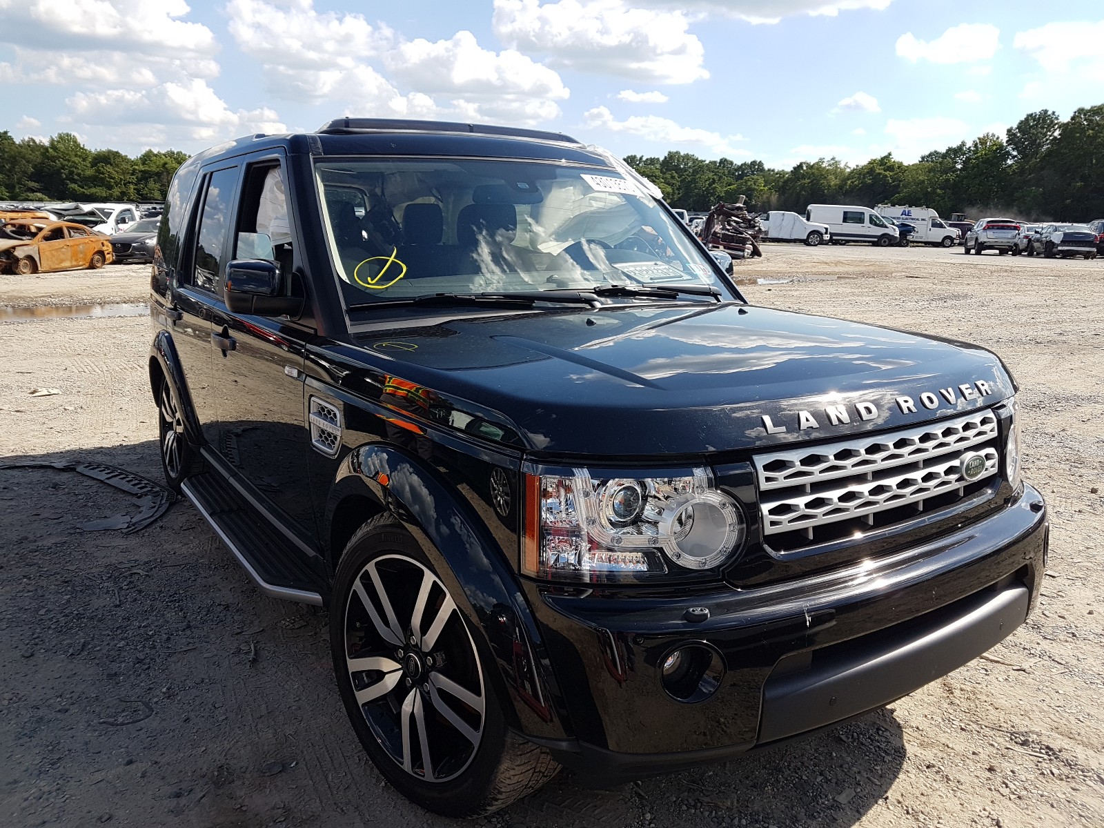 Photo 1 from auction – 2013 LAND ROVER LR4 HSE LU with VIN SALAK2D42DA699714