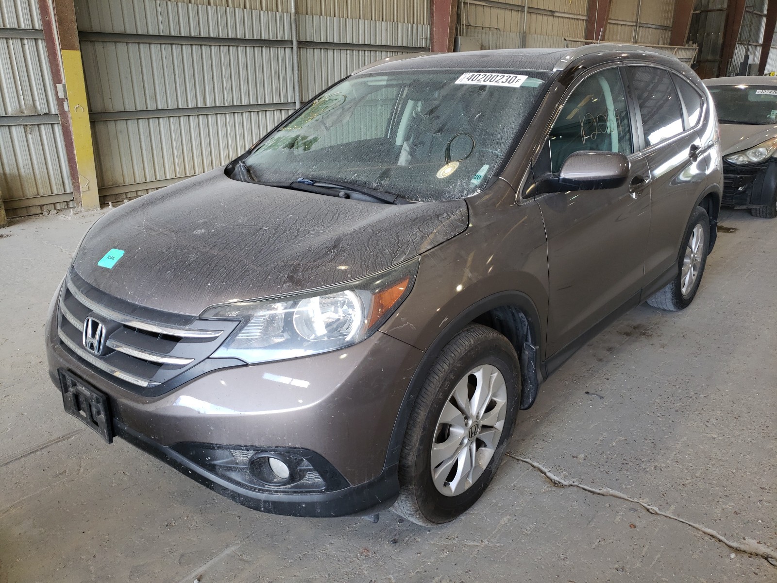 Photo 2 from auction – 2014 HONDA CR-V EXL with VIN 2HKRM3H75EH533986