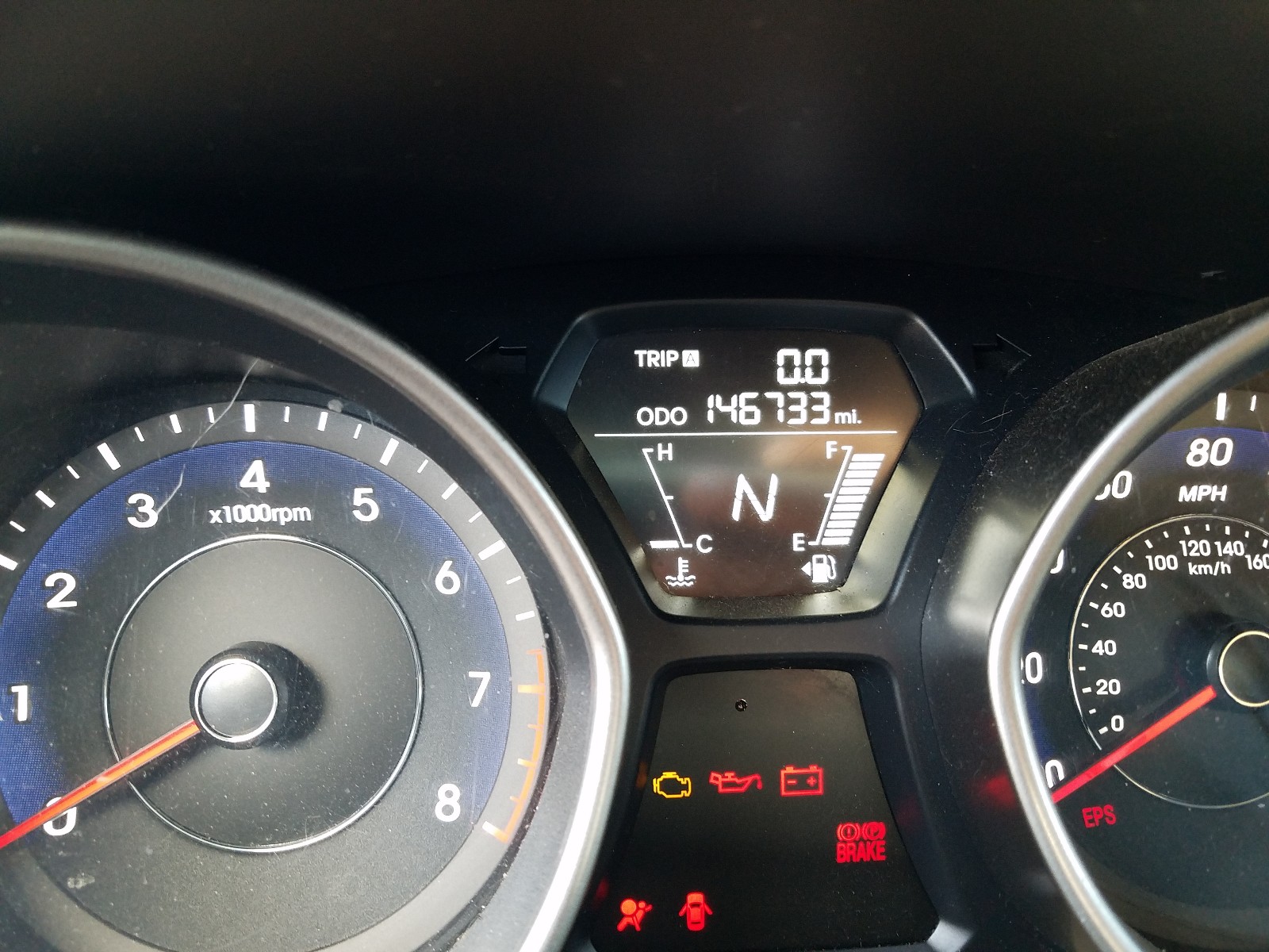 Photo 8 from auction – 2011 HYUNDAI ELANTRA GL with VIN 5NPDH4AE5BH024246