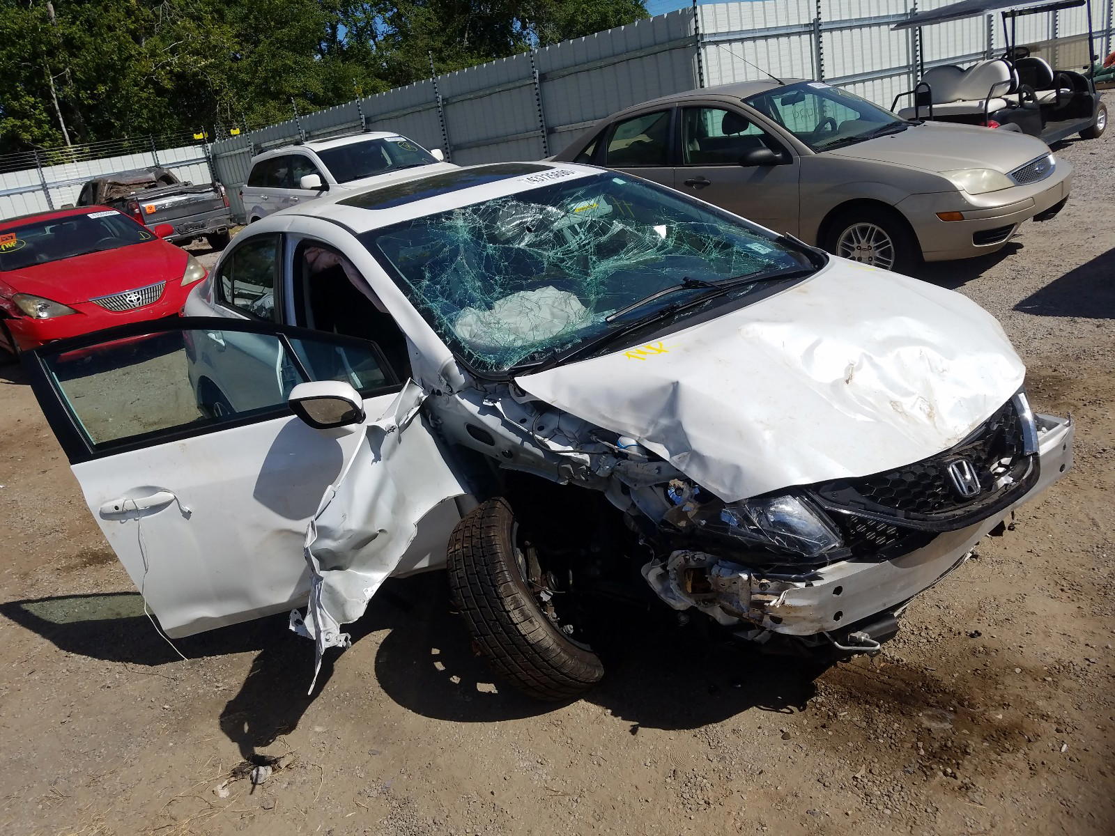HONDA CIVIC EXL 2015 with VIN 19XFB2F96FE237288 - Photo from auction