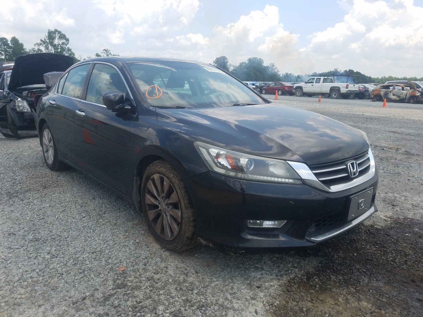 HONDA ACCORD EX 2015 with VIN 1HGCR2F71FA095594 - Photo from auction