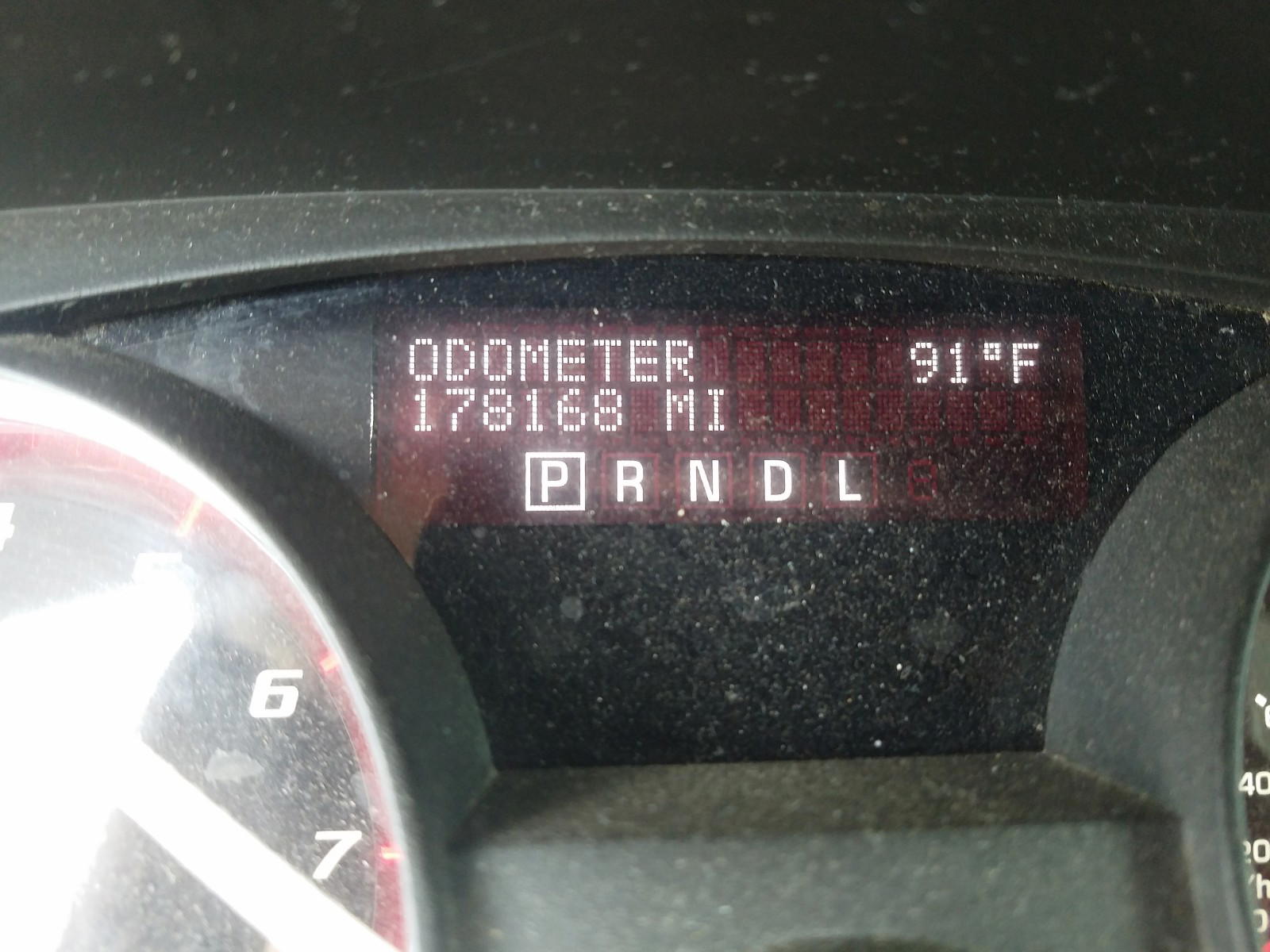 Photo 8 from auction – 2008 GMC ACADIA SLT with VIN 1GKER23738J239133