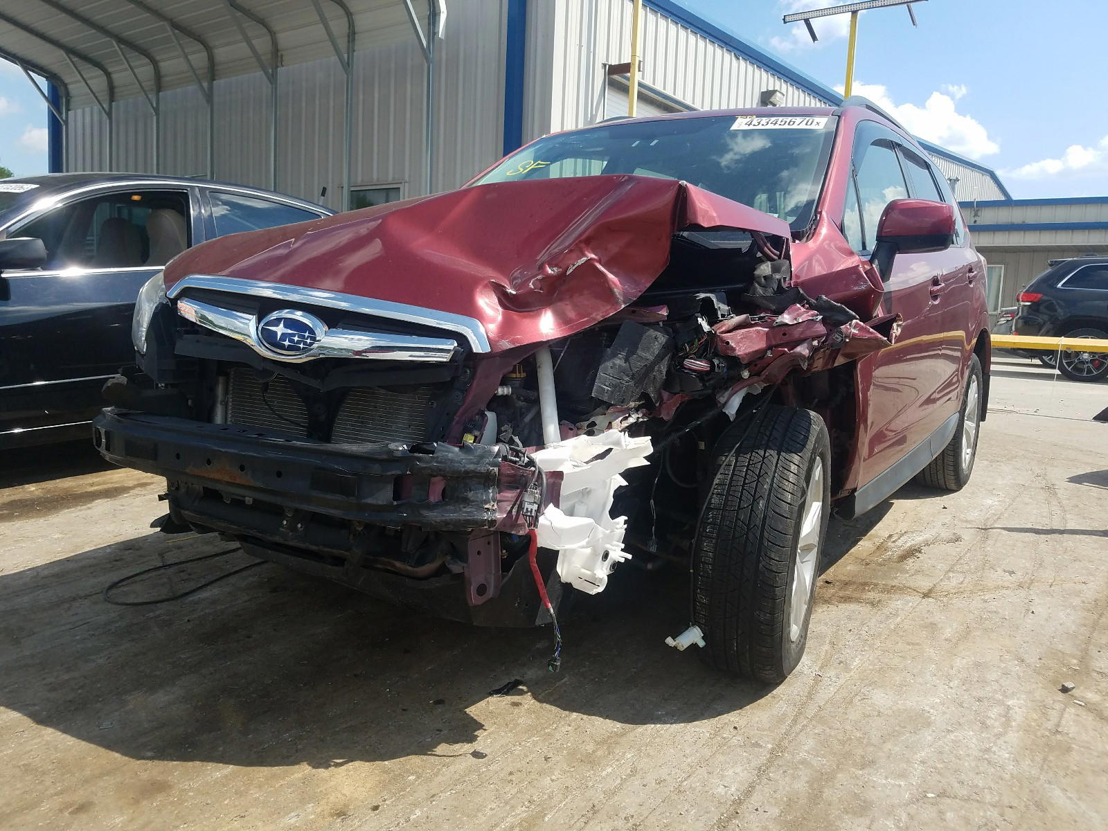 Photo 2 from auction – 2014 SUBARU FORESTER 2 with VIN JF2SJAEC4EH546616