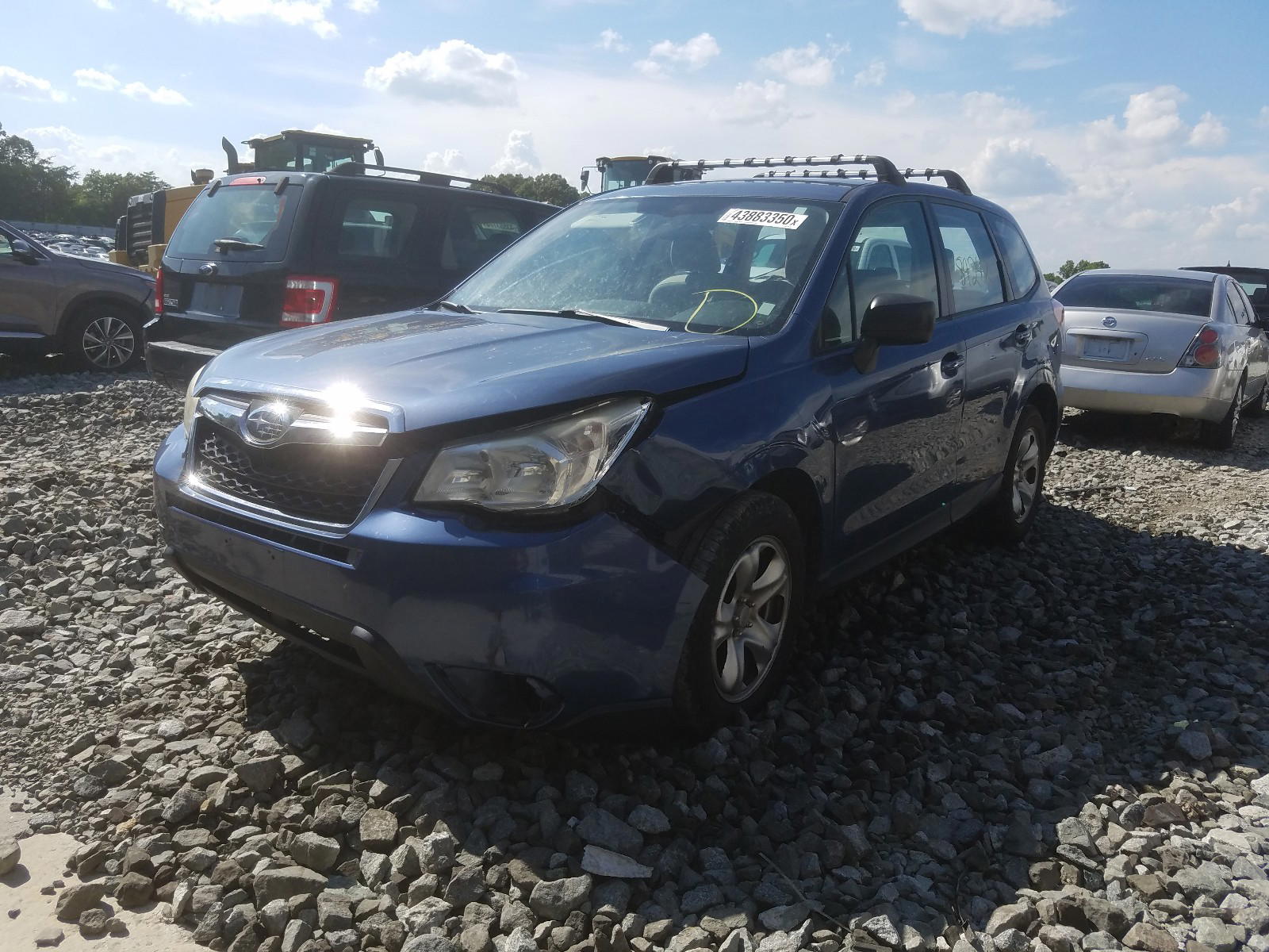 Photo 2 from auction – 2014 SUBARU FORESTER 2 with VIN JF2SJAACXEH414398