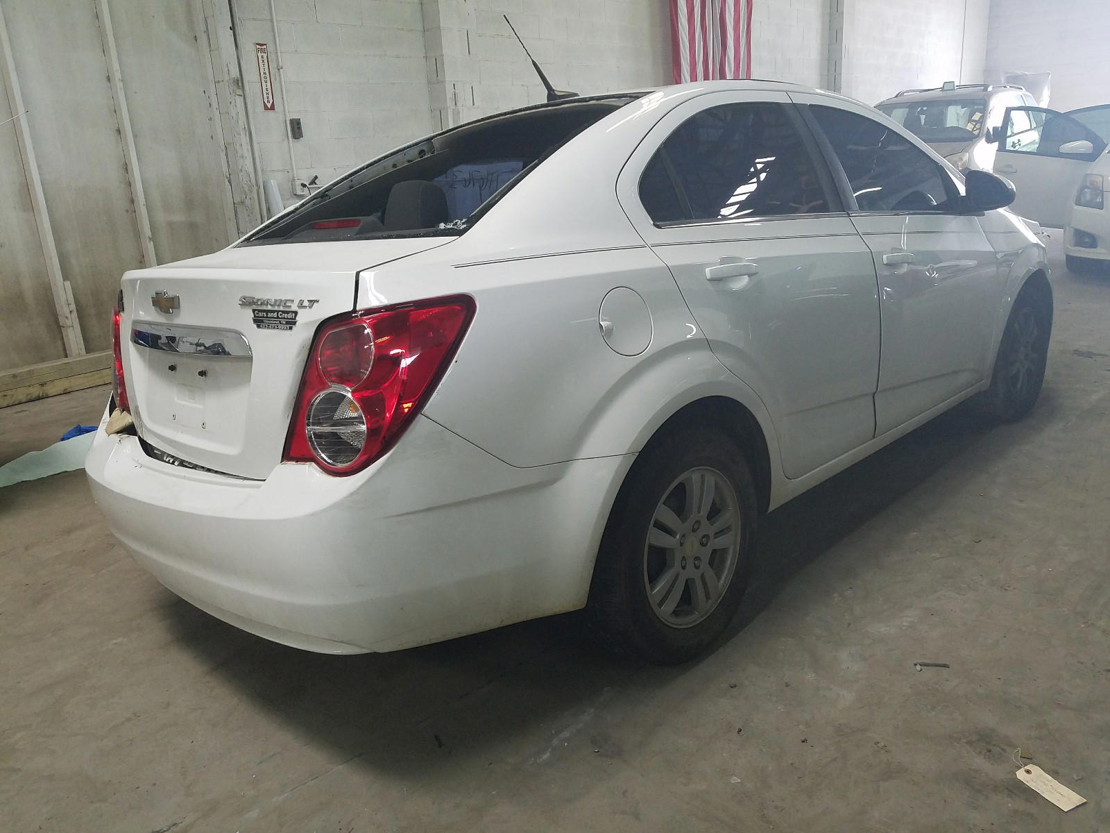 Photo 4 from auction – 2012 CHEVROLET SONIC LT with VIN 1G1JC5SH1C4138356