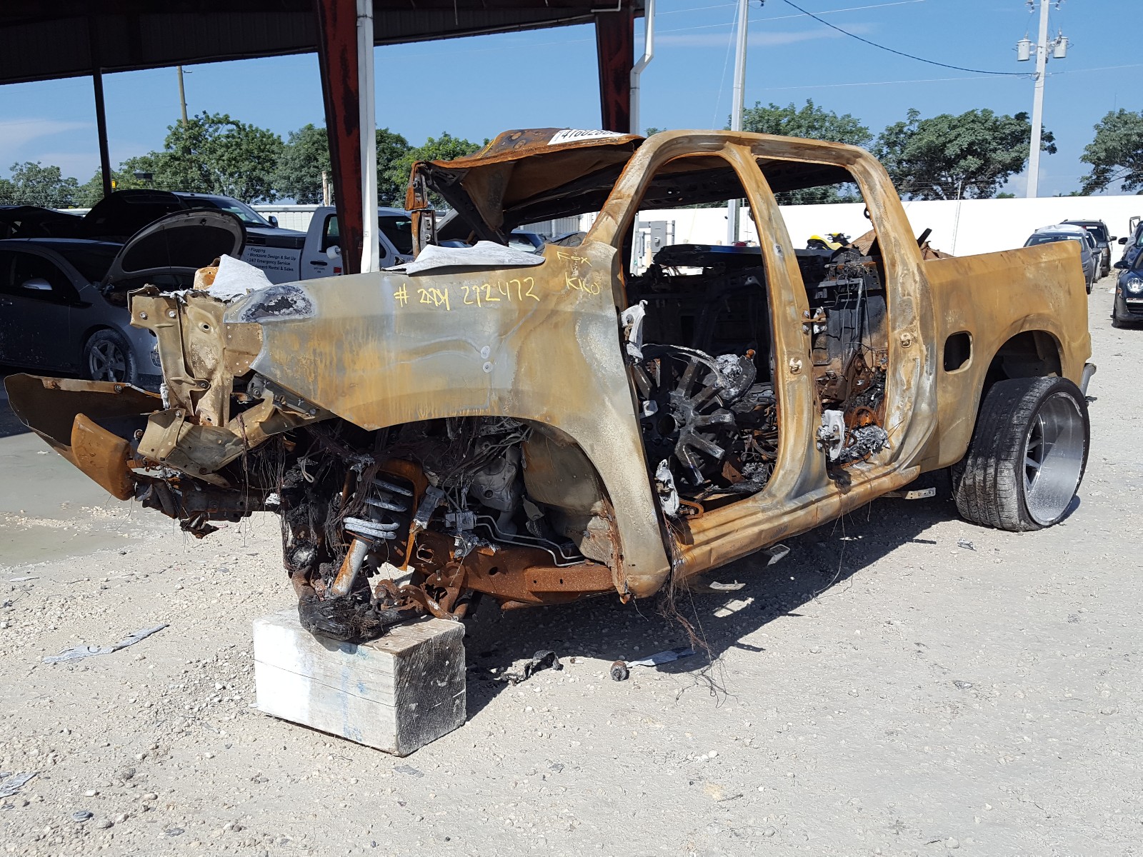 Photo 12 from auction – 2020 CHEVROLET SILVERADO with VIN 3GCPWDED5LG207466