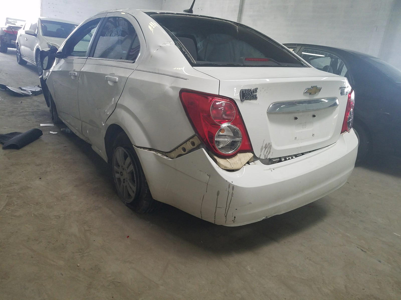 Photo 3 from auction – 2012 CHEVROLET SONIC LT with VIN 1G1JC5SH1C4138356