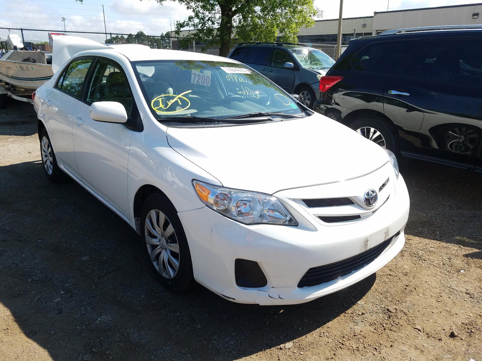 TOYOTA COROLLA BA 2012 with VIN 5YFBU4EE9CP003630 - Photo from auction
