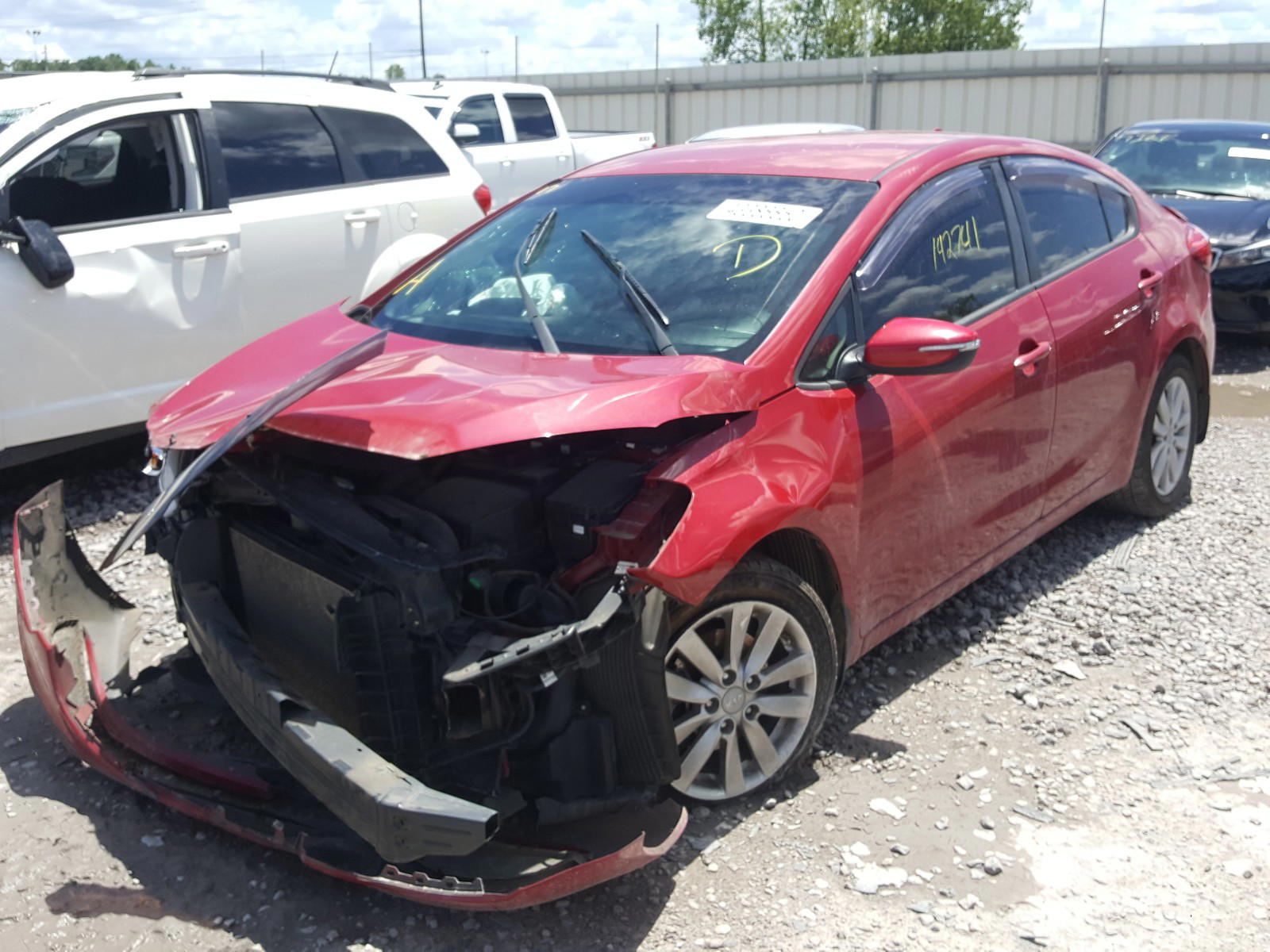 Photo 2 from auction – 2014 KIA FORTE LX with VIN KNAFX4A61E5089424
