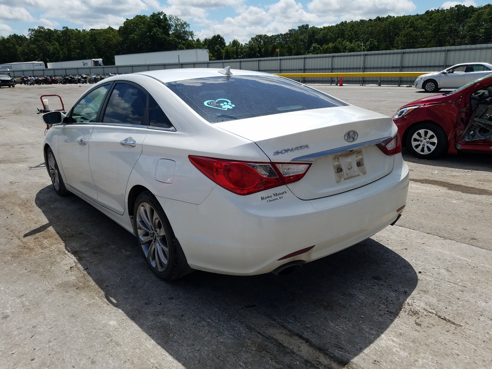 Photo 3 from auction – 2013 HYUNDAI SONATA SE with VIN 5NPEC4AC7DH580529