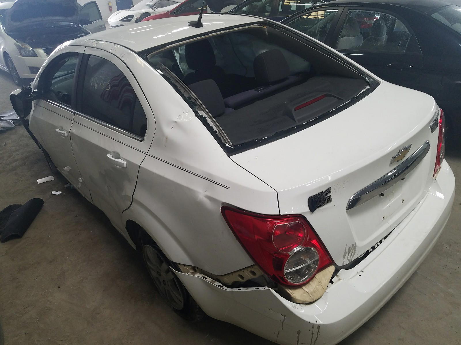 Photo 9 from auction – 2012 CHEVROLET SONIC LT with VIN 1G1JC5SH1C4138356