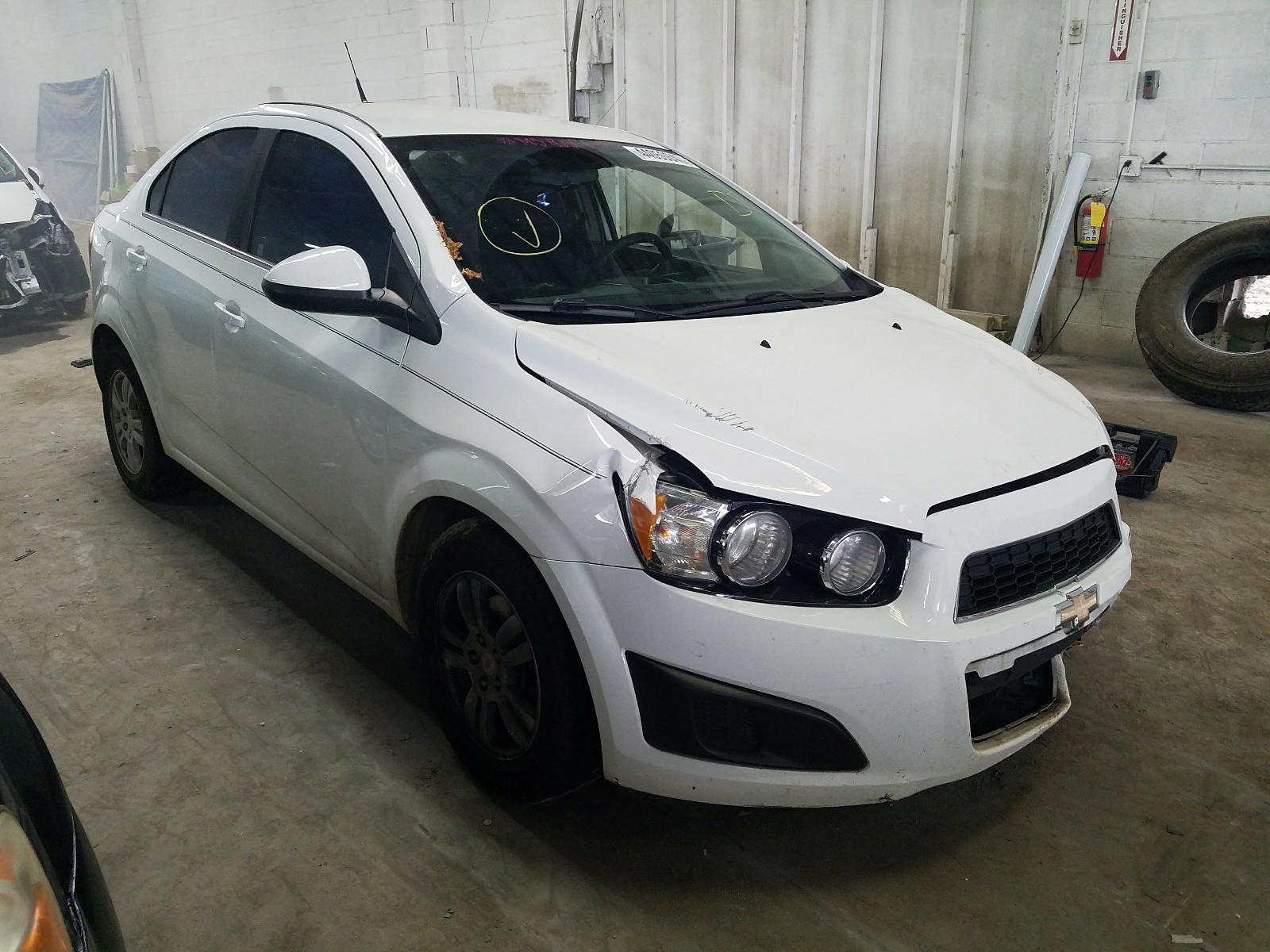 CHEVROLET SONIC LT 2012 with VIN 1G1JC5SH1C4138356 - Photo from auction