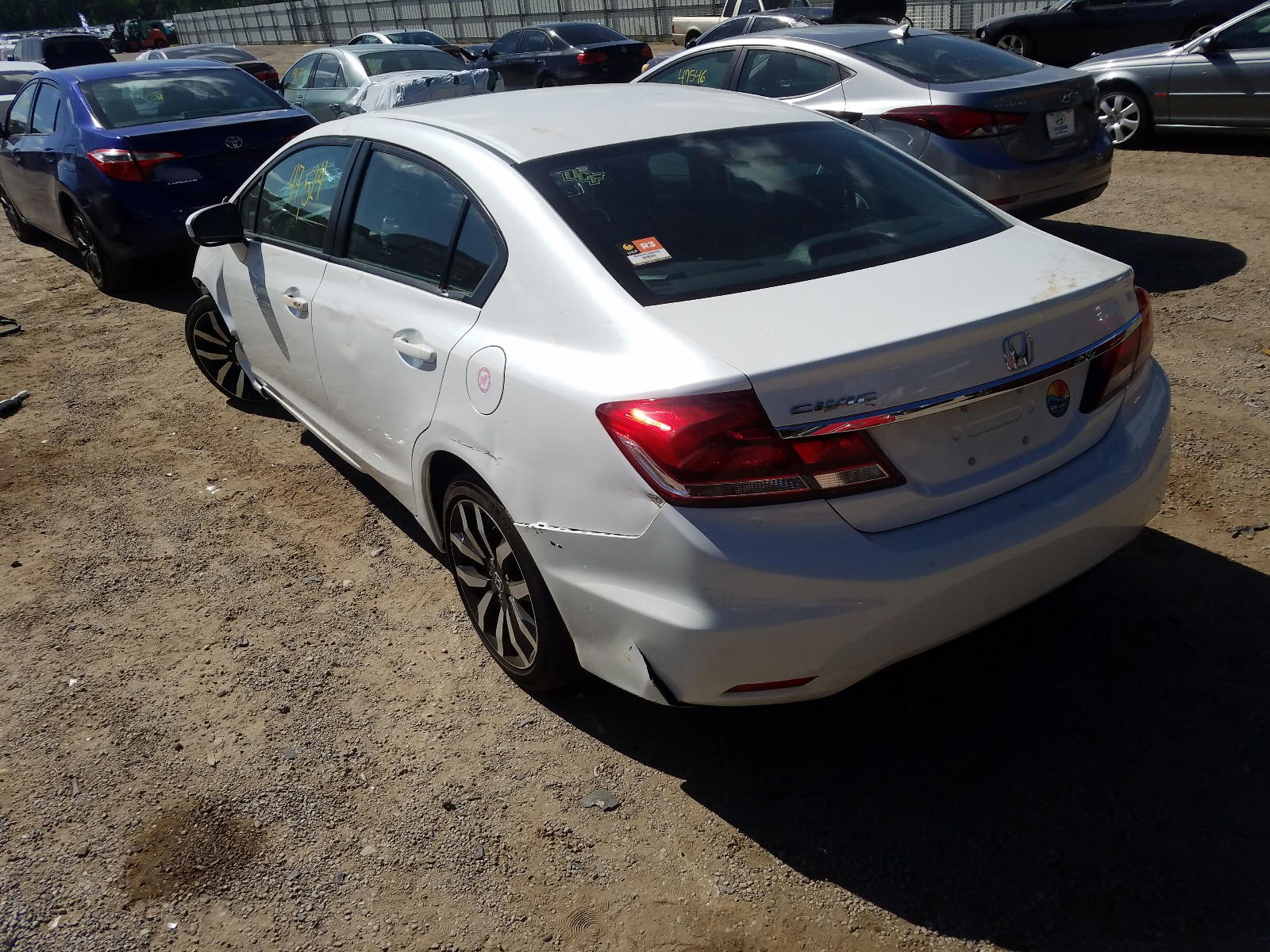 Photo 3 from auction – 2015 HONDA CIVIC EXL with VIN 19XFB2F96FE237288