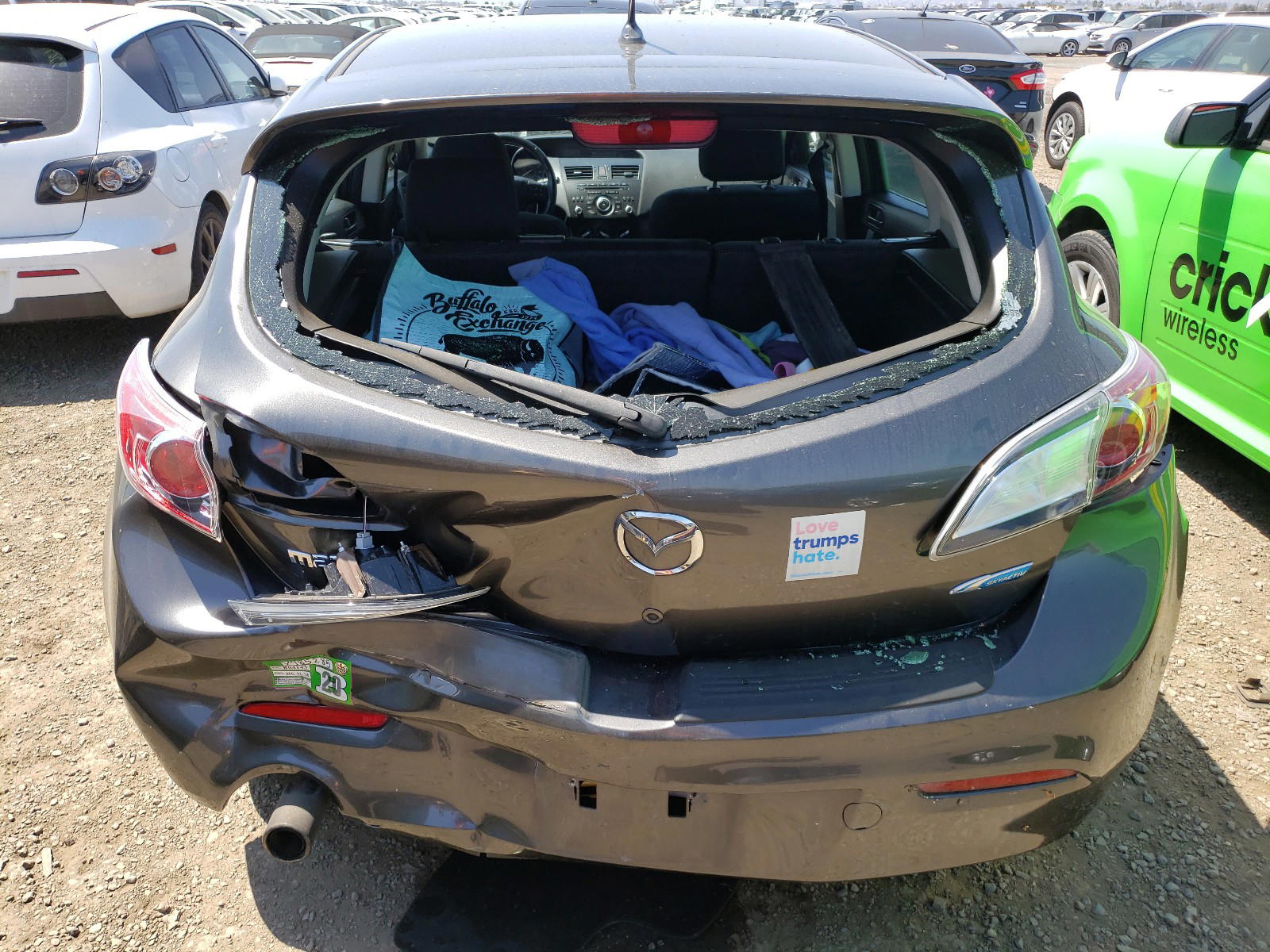 Photo 9 from auction – 2012 MAZDA 3 I with VIN JM1BL1L88C1661930