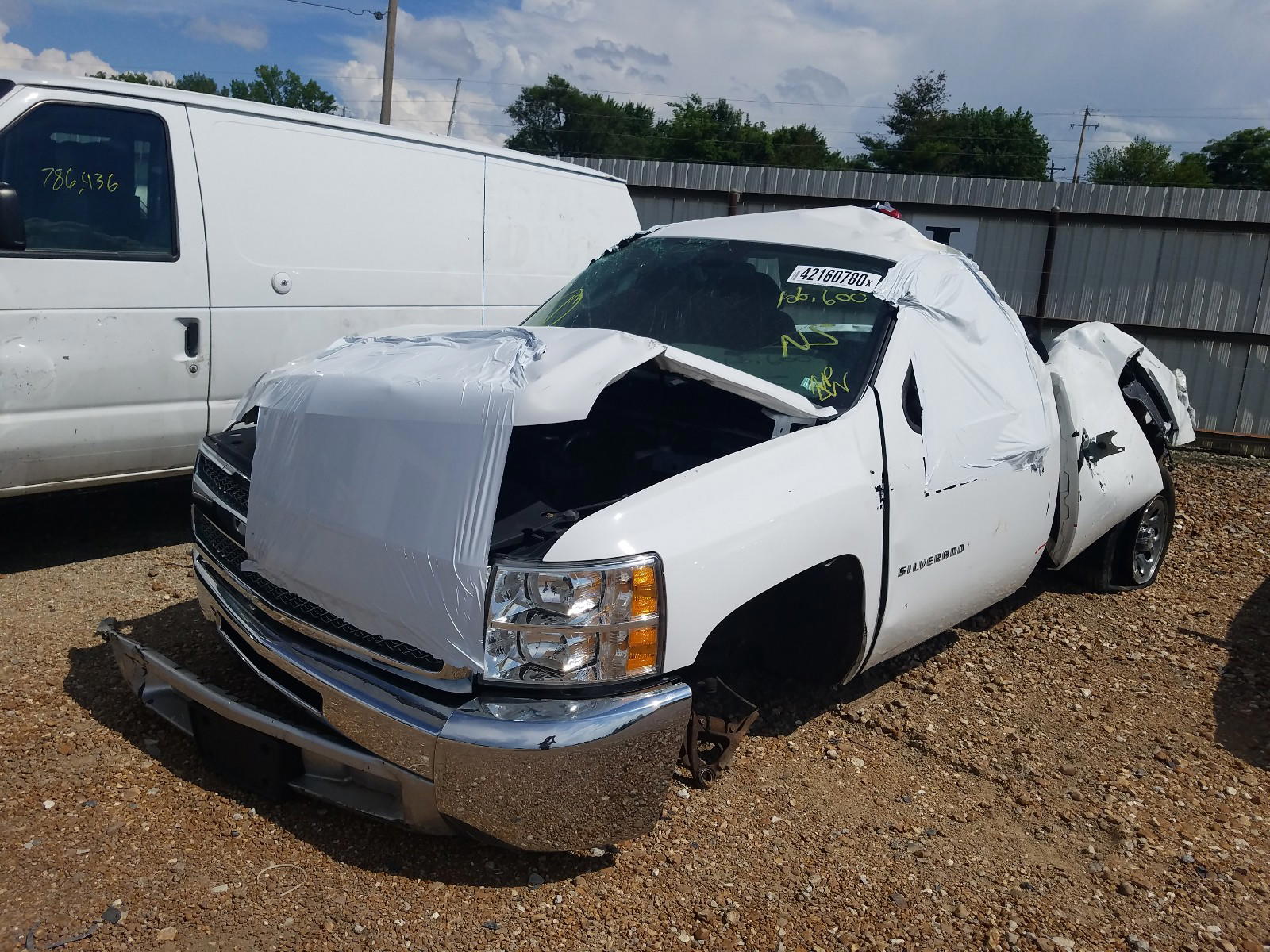 Photo 2 from auction – 2012 CHEVROLET SILVERADO with VIN 1GCNCPEX2CZ202026