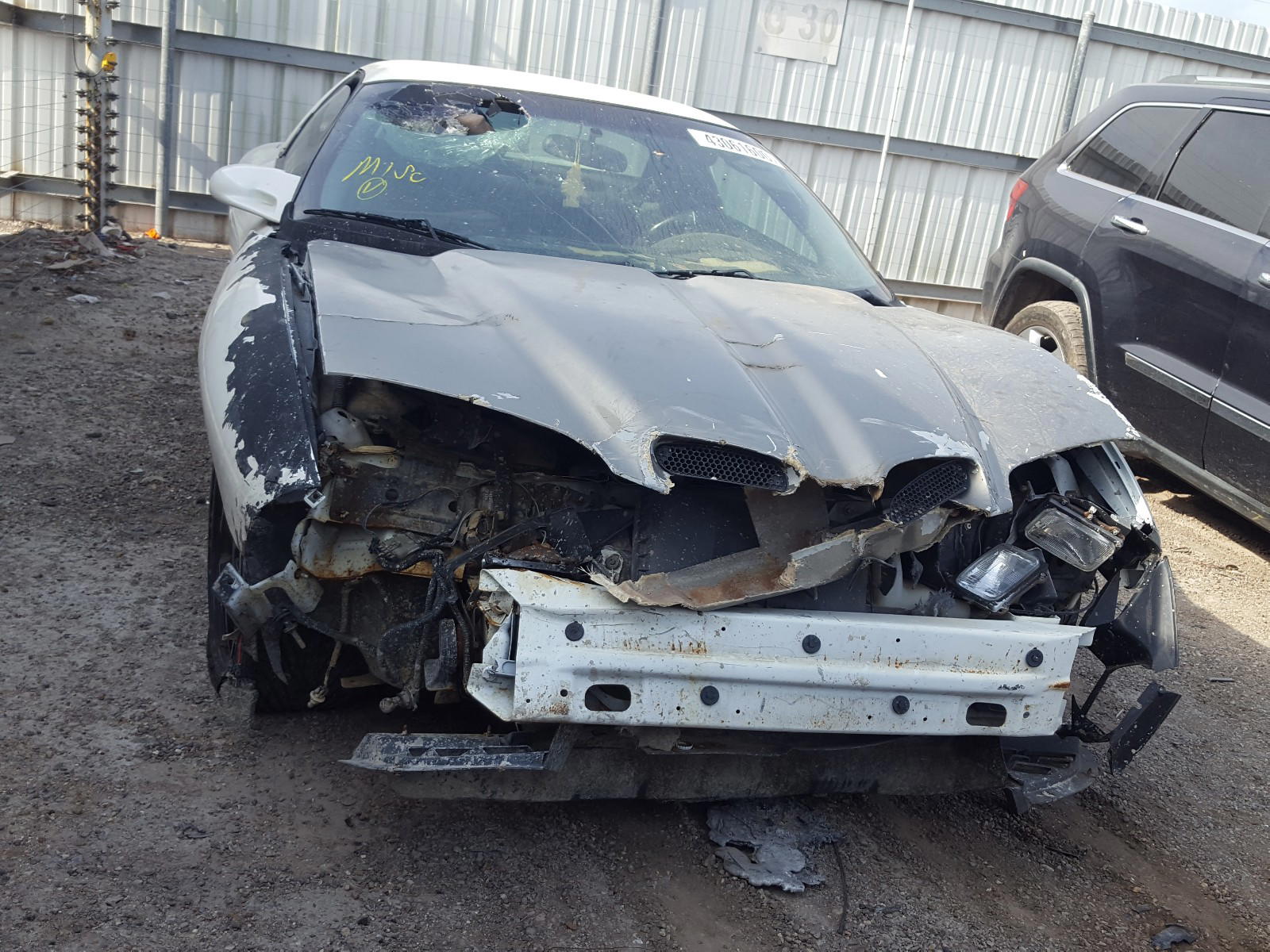 Photo 9 from auction – 2001 PONTIAC FIREBIRD with VIN 2G2FS22K212107005