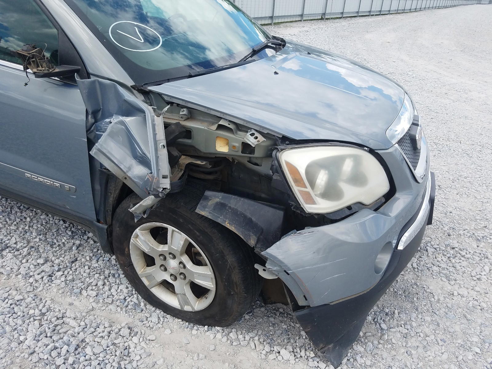 Photo 9 from auction – 2008 GMC ACADIA SLT with VIN 1GKER23738J239133