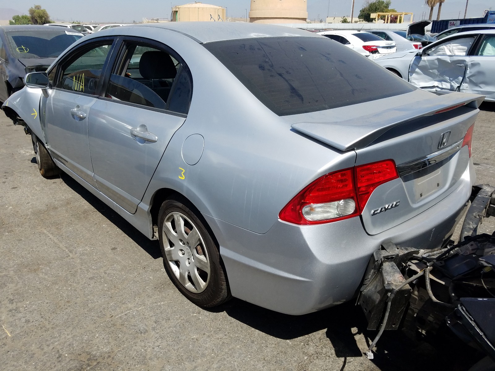 Photo 3 from auction – 2011 HONDA CIVIC LX with VIN 2HGFA1F58BH530457