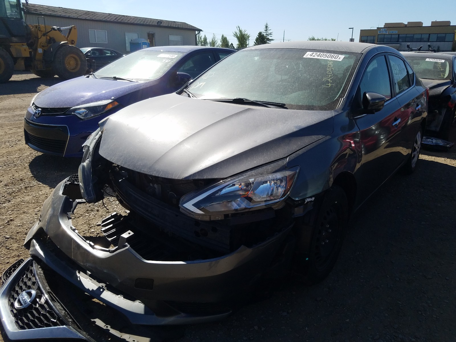 Photo 2 from auction – 2016 NISSAN SENTRA S with VIN 3N1AB7AP7GL636241