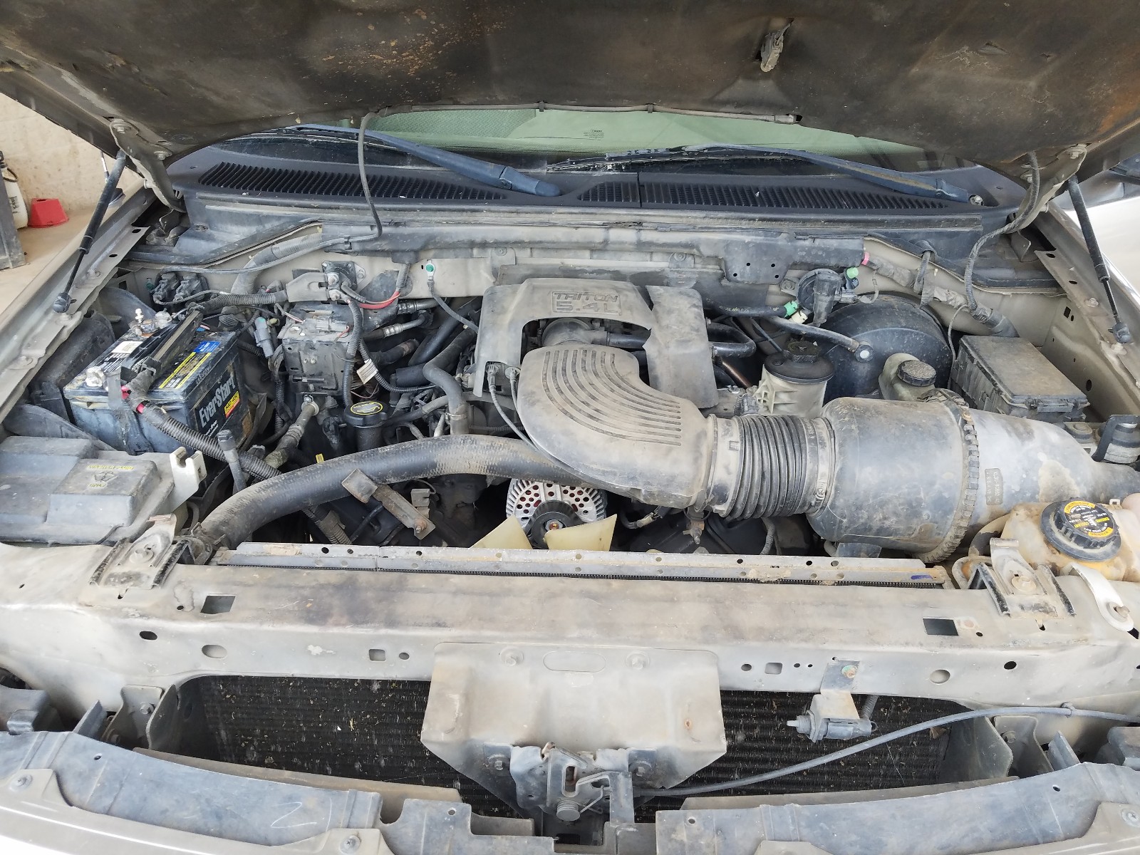Photo 7 from auction – 2001 FORD F150 SUPER with VIN 1FTRW08L51KE65478
