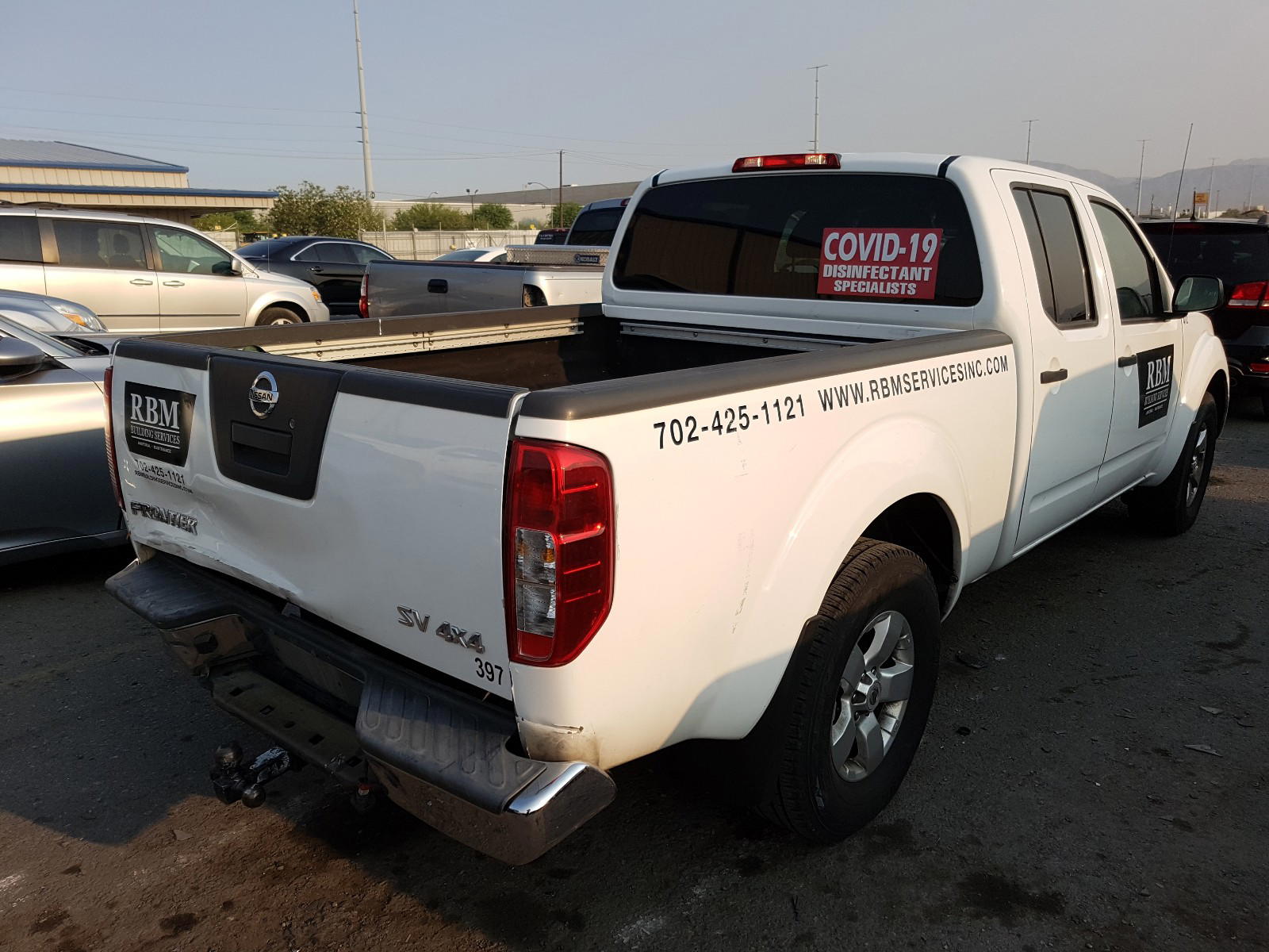 Photo 4 from auction – 2012 NISSAN FRONTIER S with VIN 1N6AD0FV3CC414725