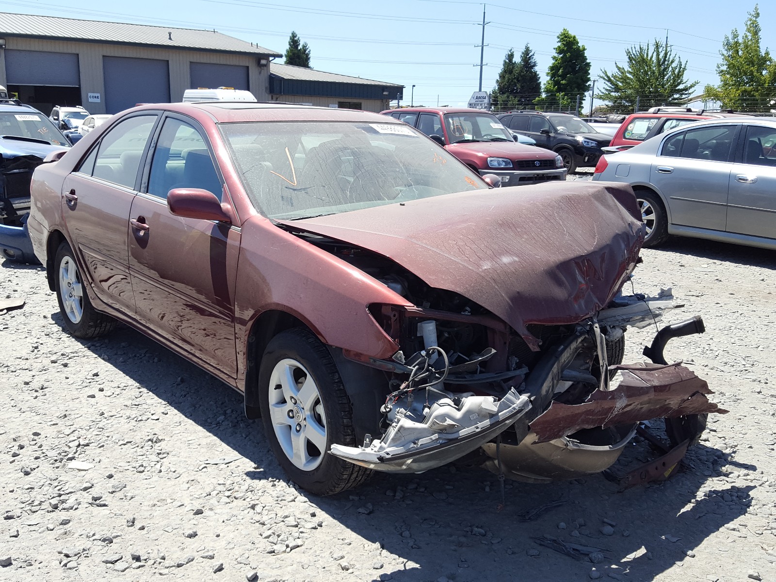 TOYOTA CAMRY 2005 with VIN 4T1BE30K05U010424 - Photo from auction
