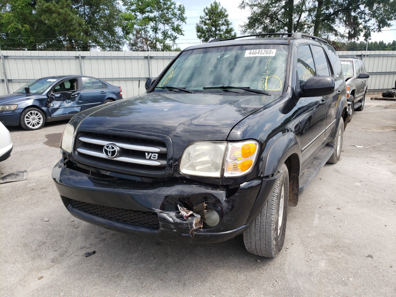 Photo 2 from auction – 2002 TOYOTA SEQUOIA LI with VIN 5TDZT38A42S115231