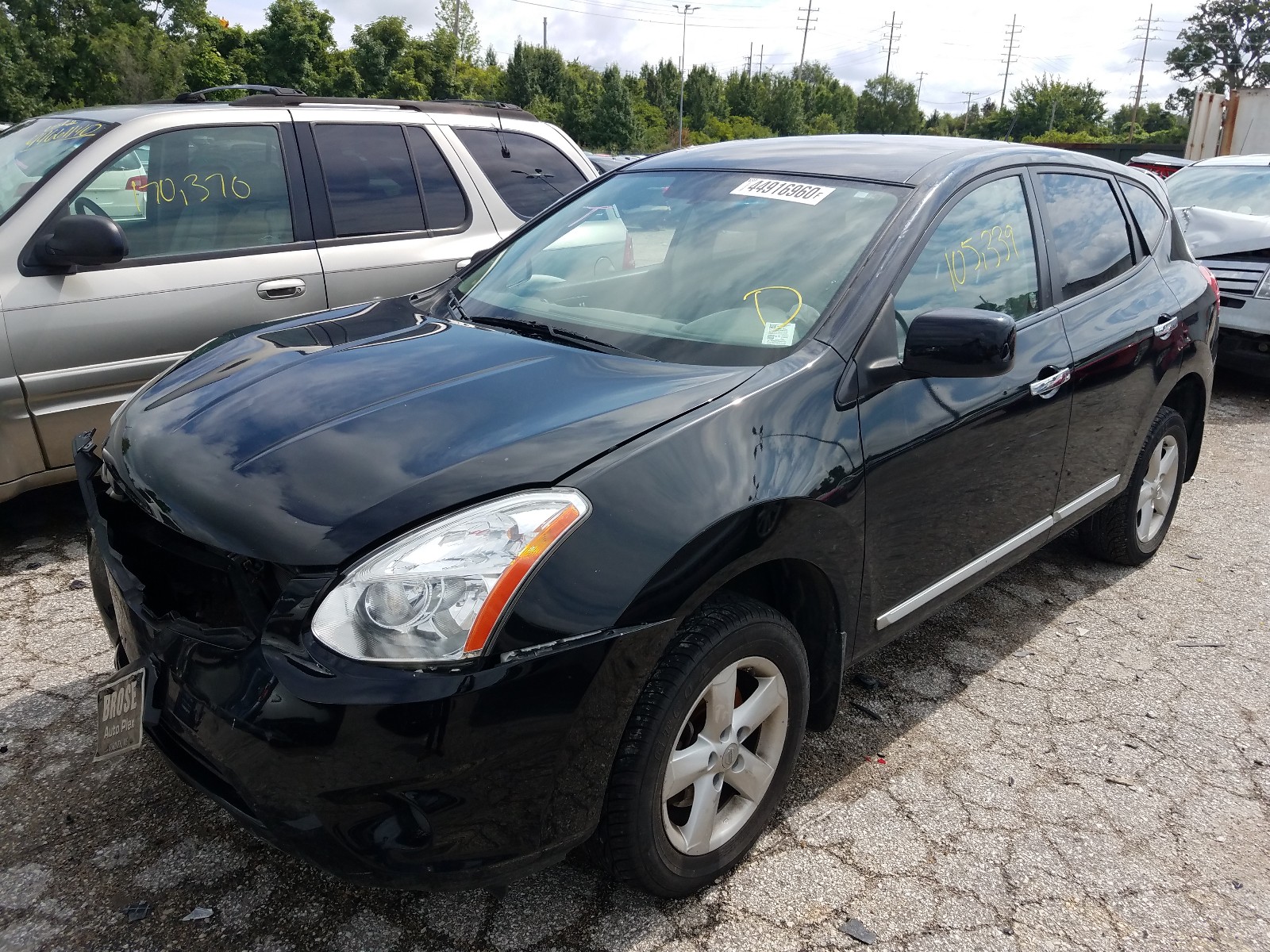 Photo 2 from auction – 2013 NISSAN ROGUE S with VIN JN8AS5MT4DW545707