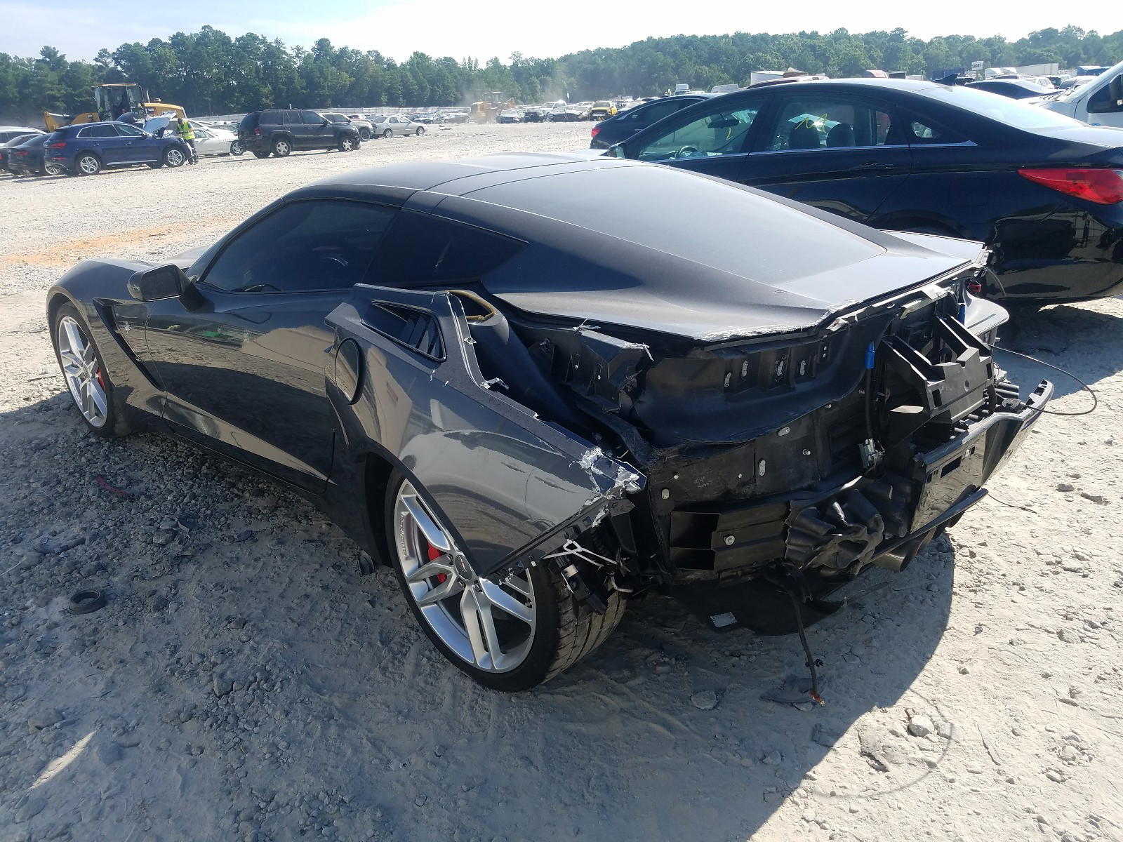 Photo 3 from auction – 2014 CHEVROLET CORVETTE S with VIN 1G1YB2D79E5109723