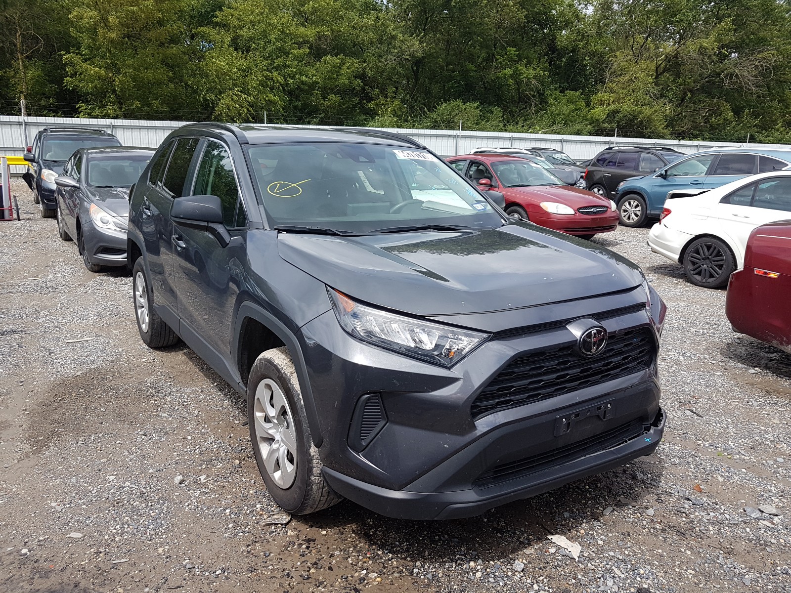 TOYOTA RAV4 LE 2019 with VIN 2T3H1RFV2KW019512 - Photo from auction