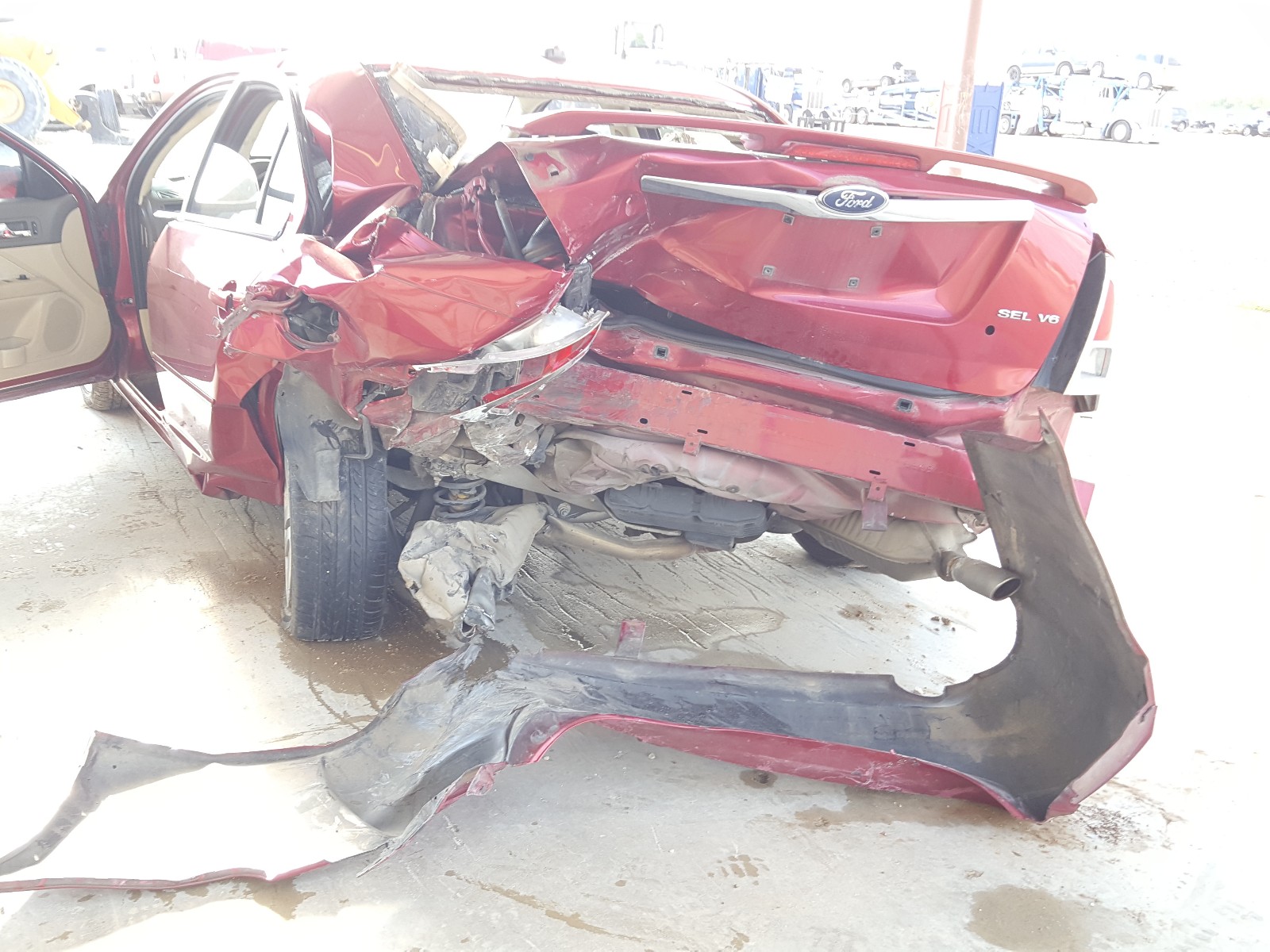 Photo 9 from auction – 2008 FORD FUSION SEL with VIN 3FAHP08138R200450